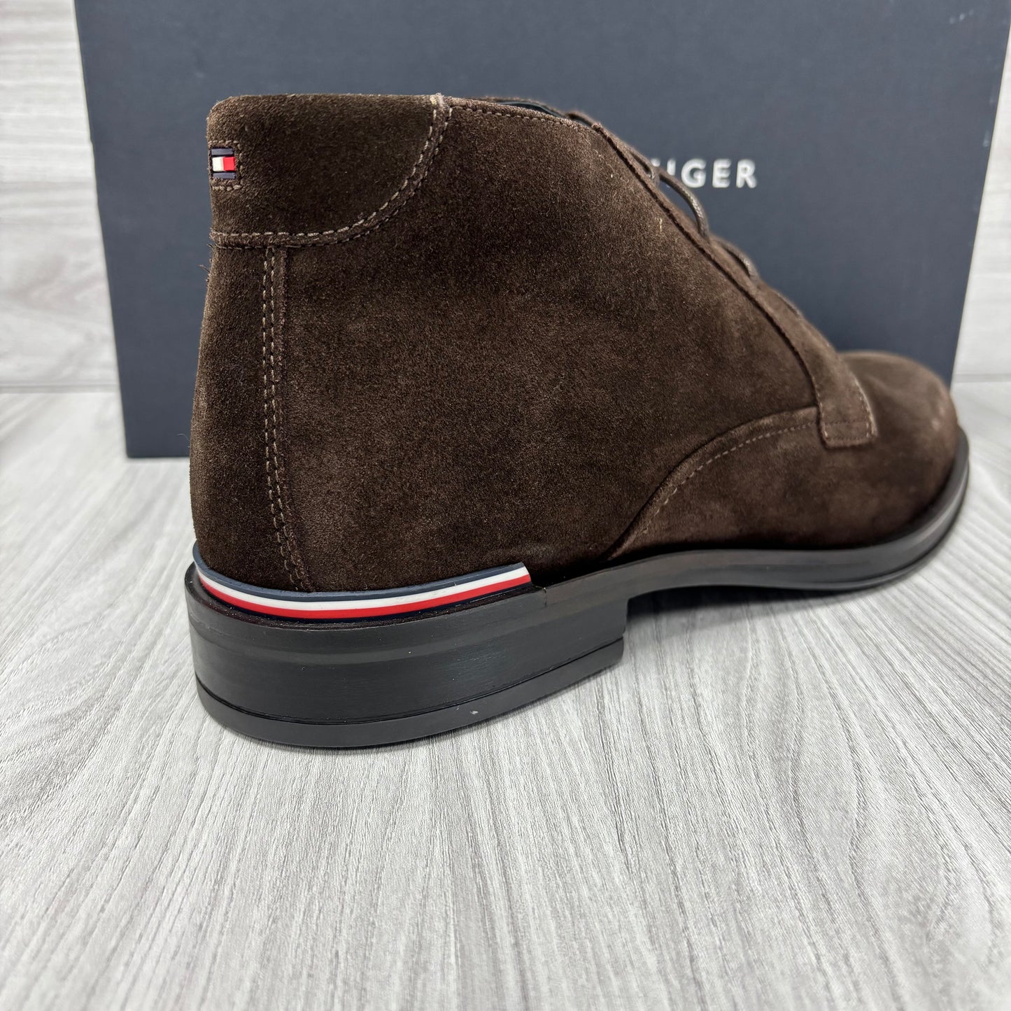 TOMMY HILFIGER LACE UP BOOTS