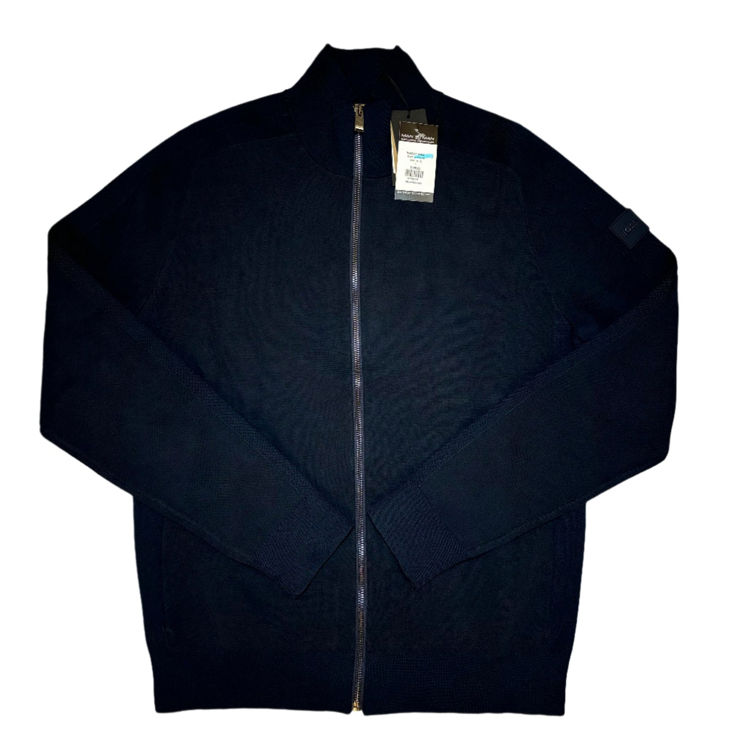 BOSS BLACK FULL ZIP SWEATSHIRT