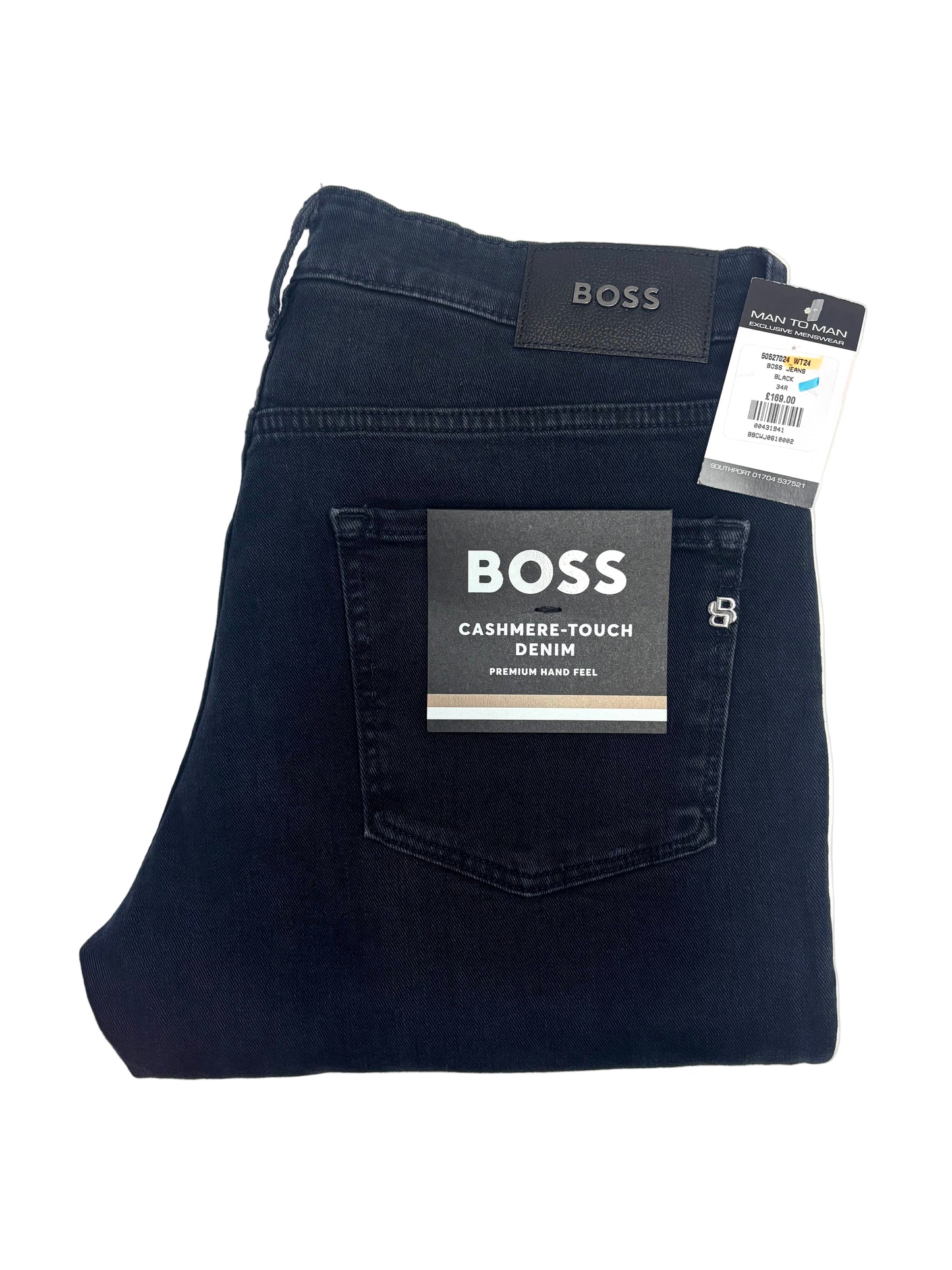 BOSS BLACK REGULAR FIT JEANS