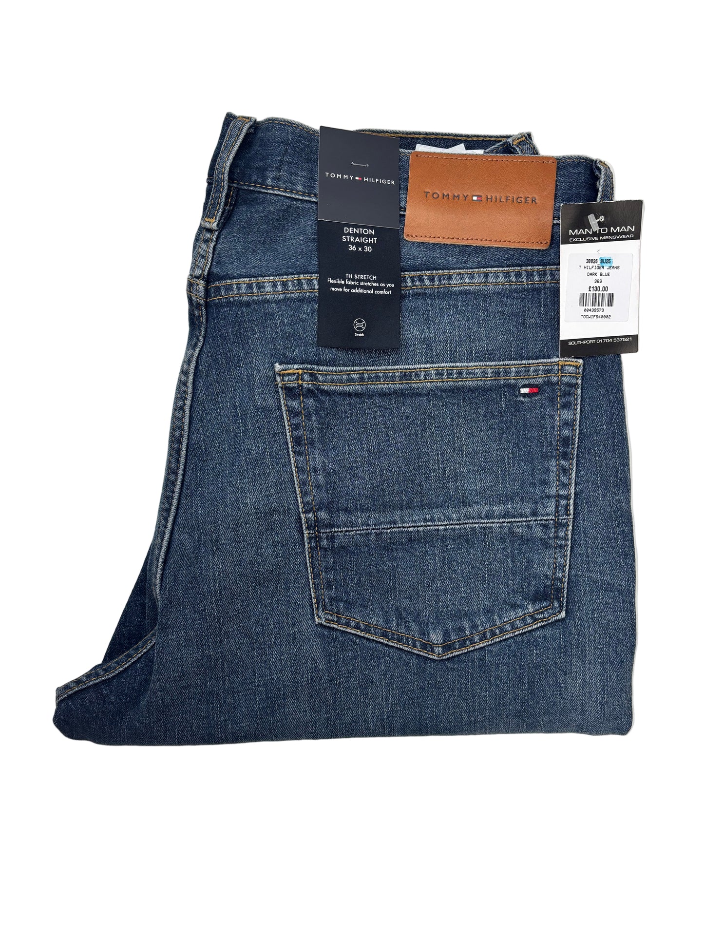 TOMMY HILFIGER STRAIGHT LEG JEANS