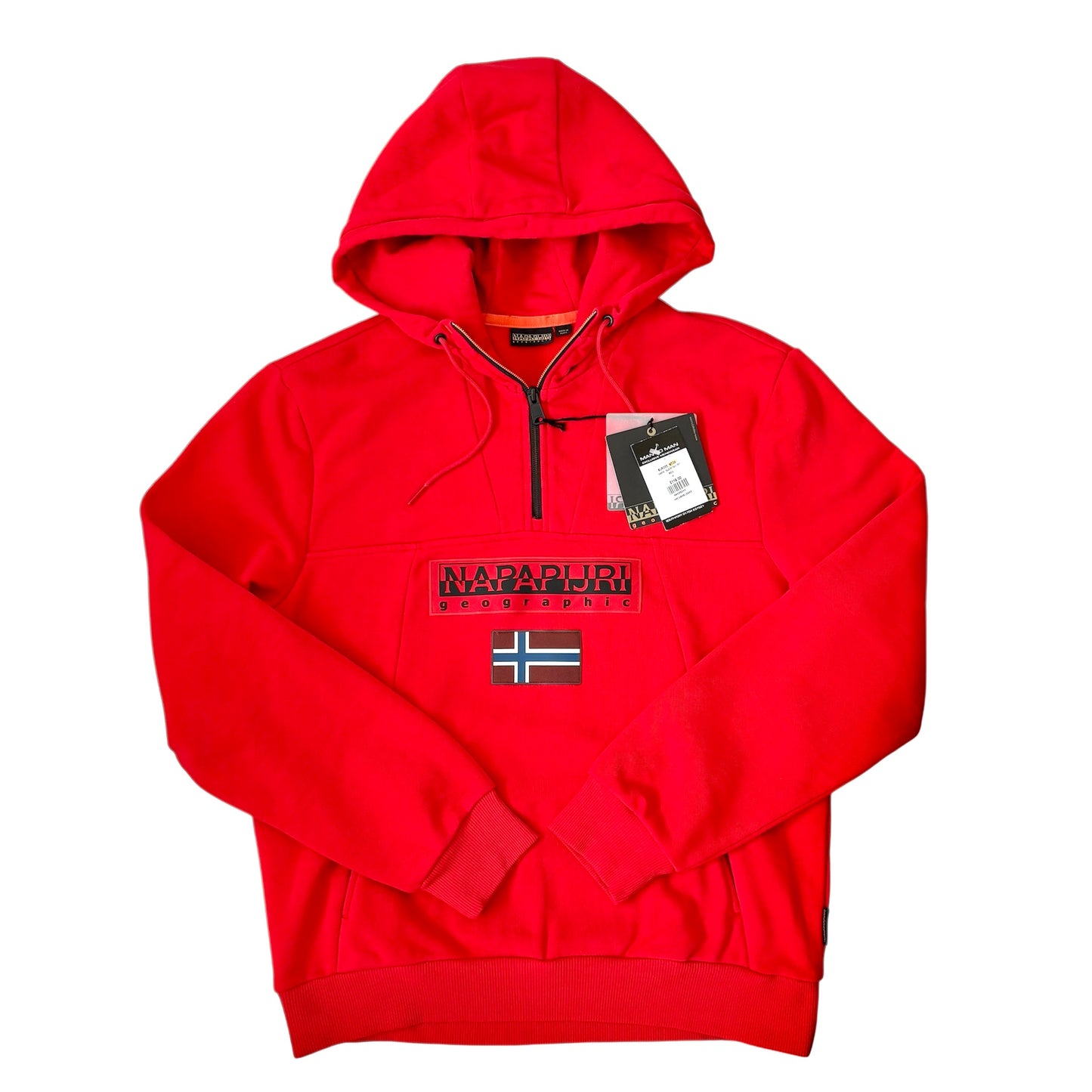 NAPAPIJRI 1/4 ZIP HOODIE