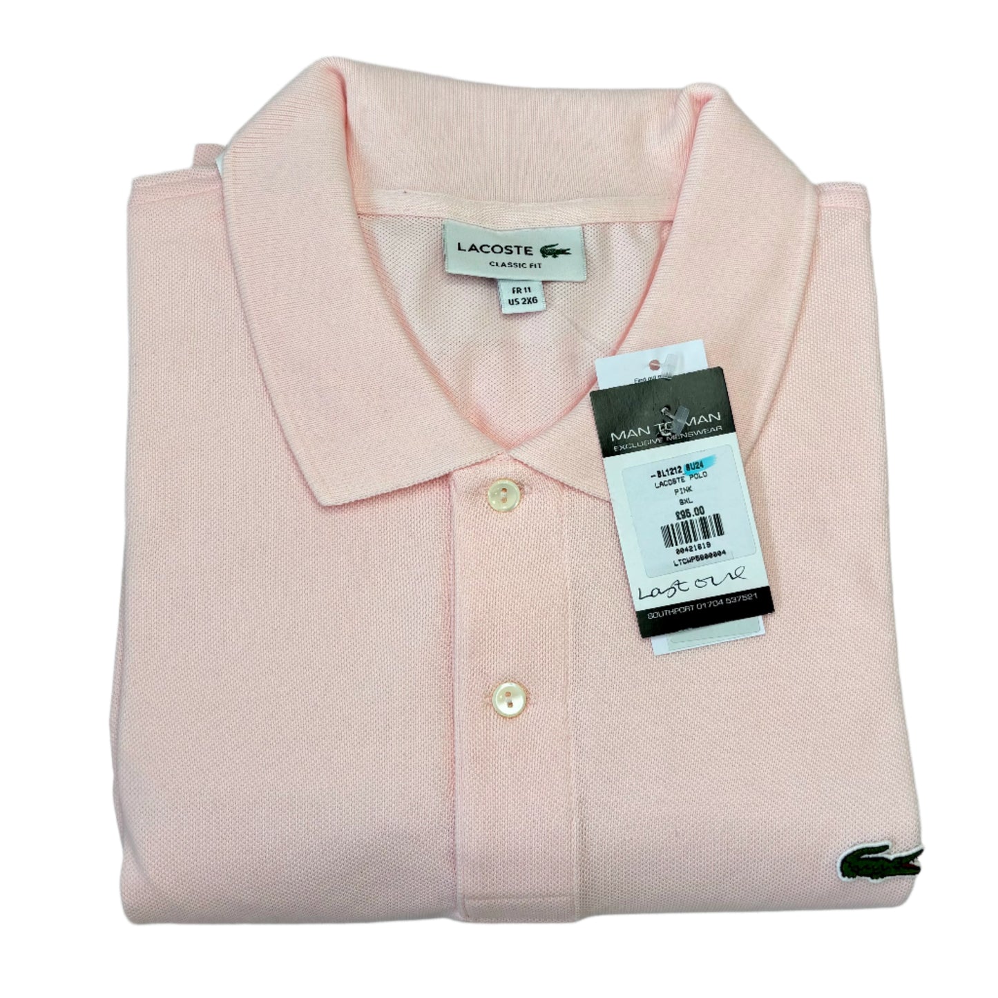 BIG & TALL LACOSTE CLASSIC FIT POLO SHIRT