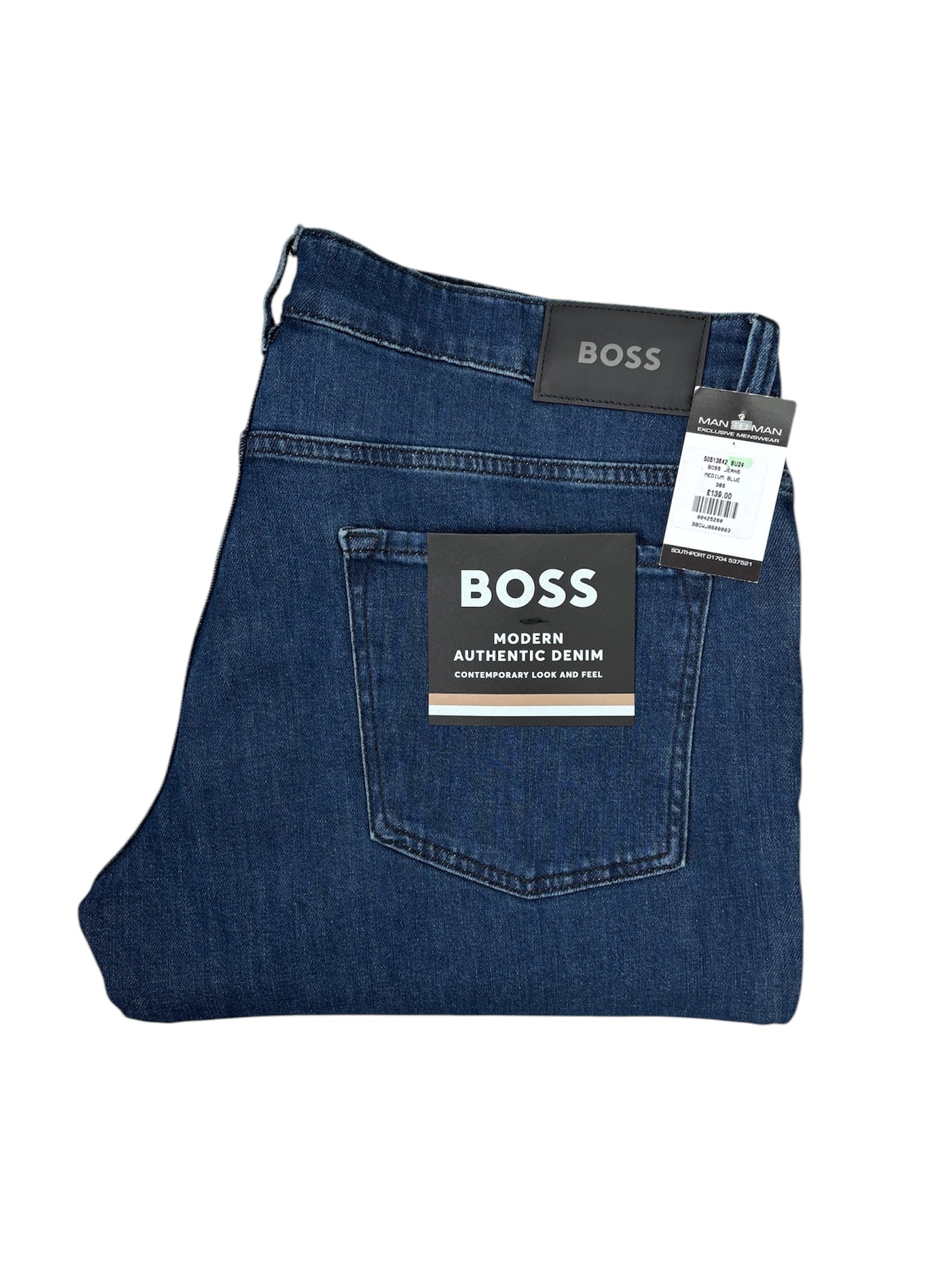 BOSS BLACK REGULAR FIT JEANS