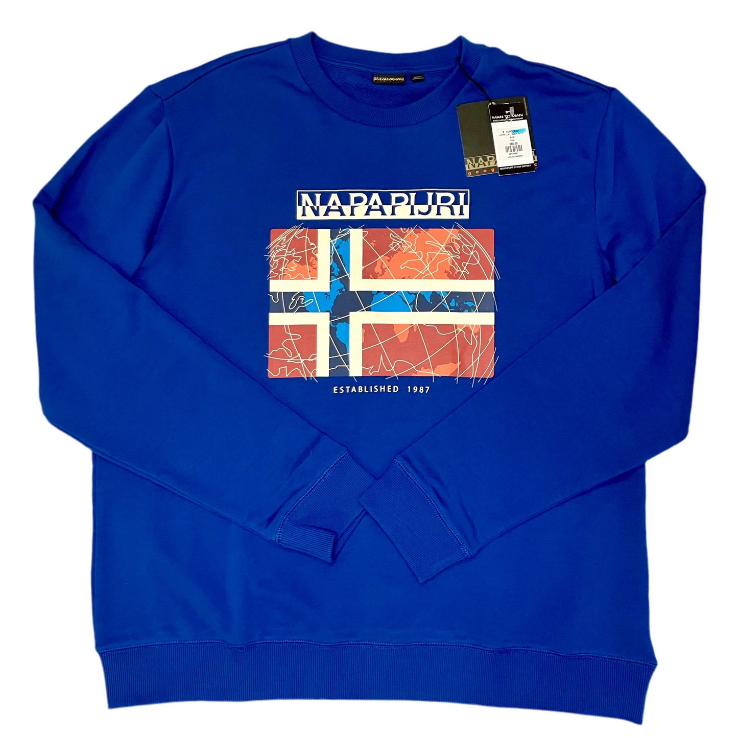 NAPAPIJRI CREW NECK SWEATSHIRT