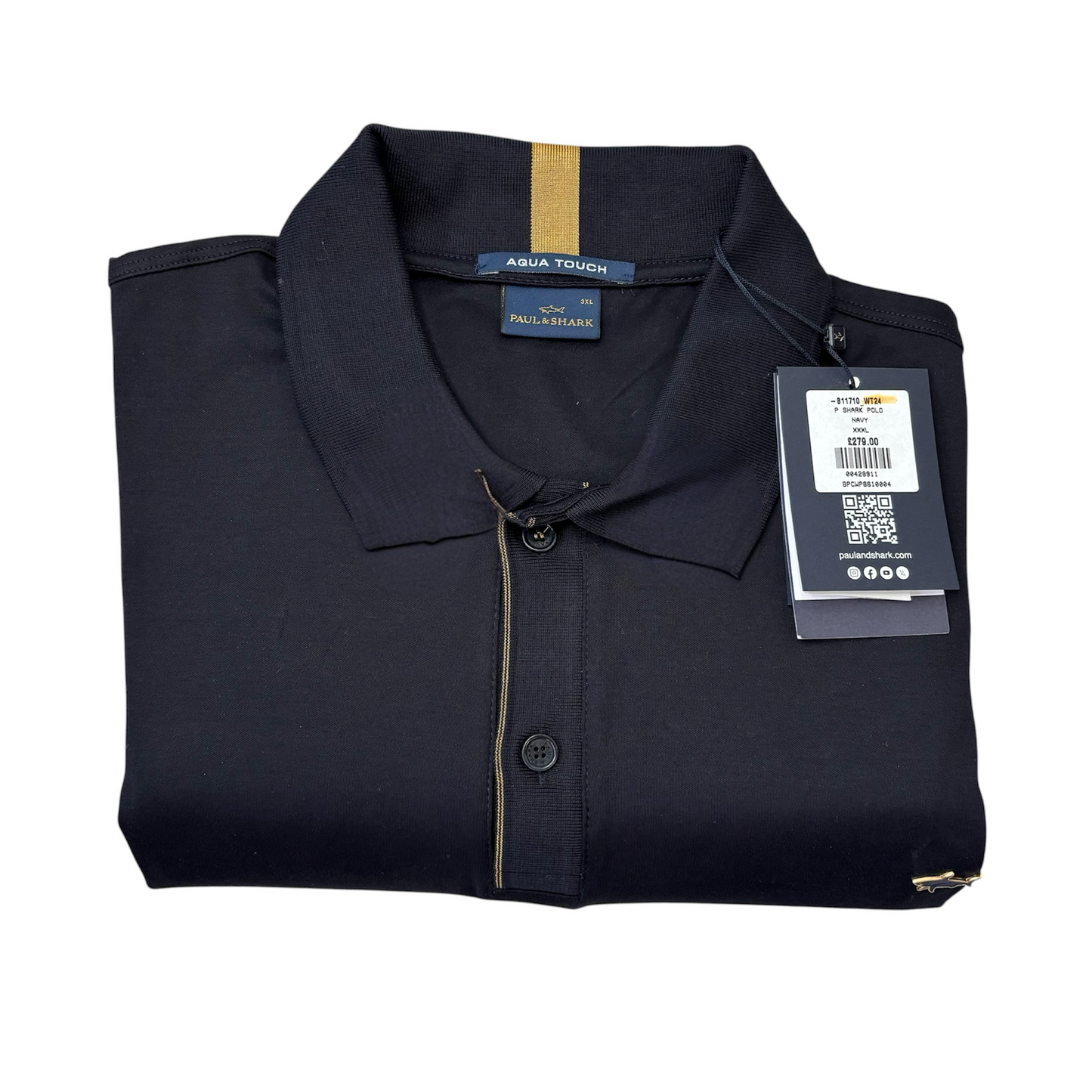 BIG & TALL PAUL & SHARK REGULAR FIT POLO SHIRT