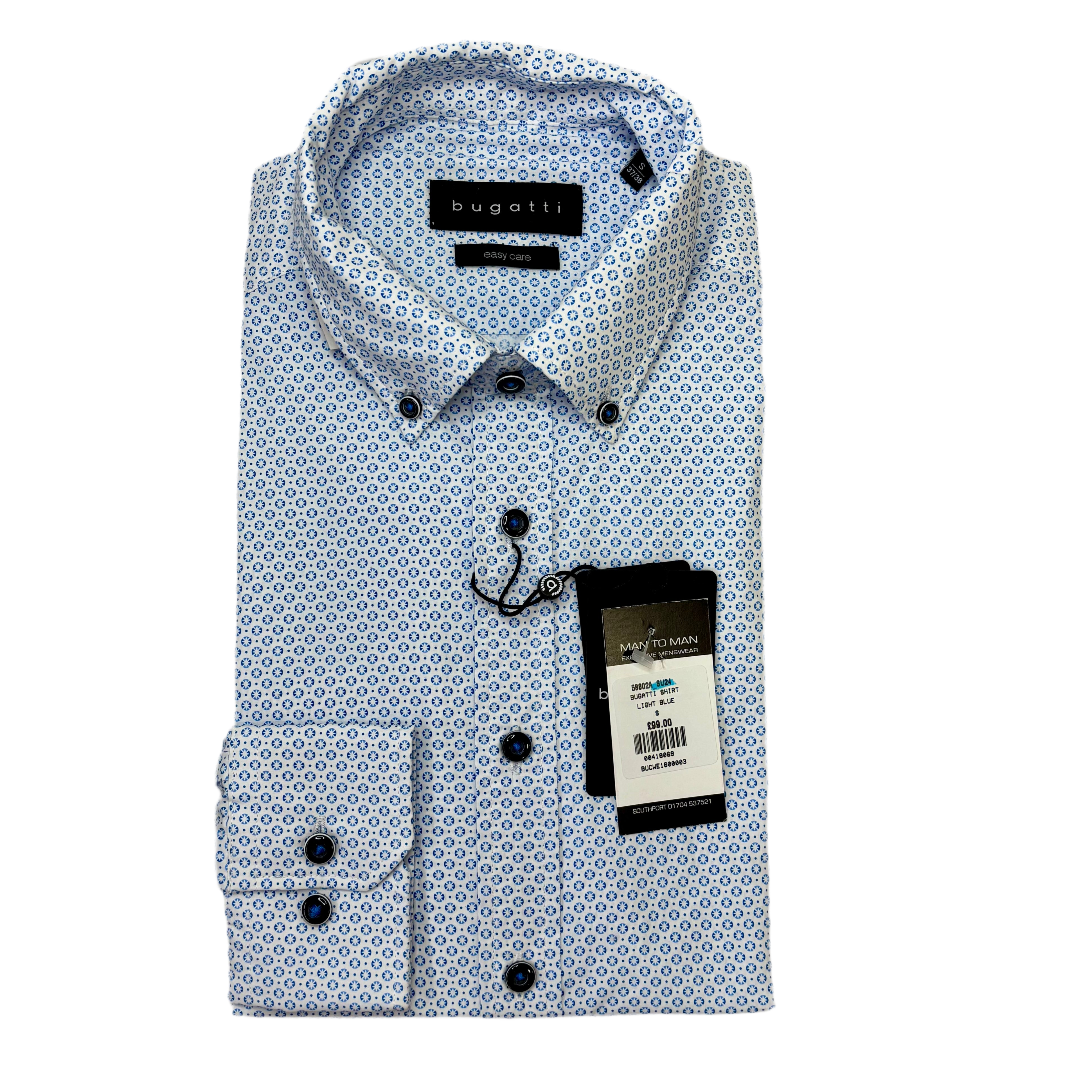 BUGATTI REGULAR FIT LONG SLEEVE SHIRT – Man to Man Clearance