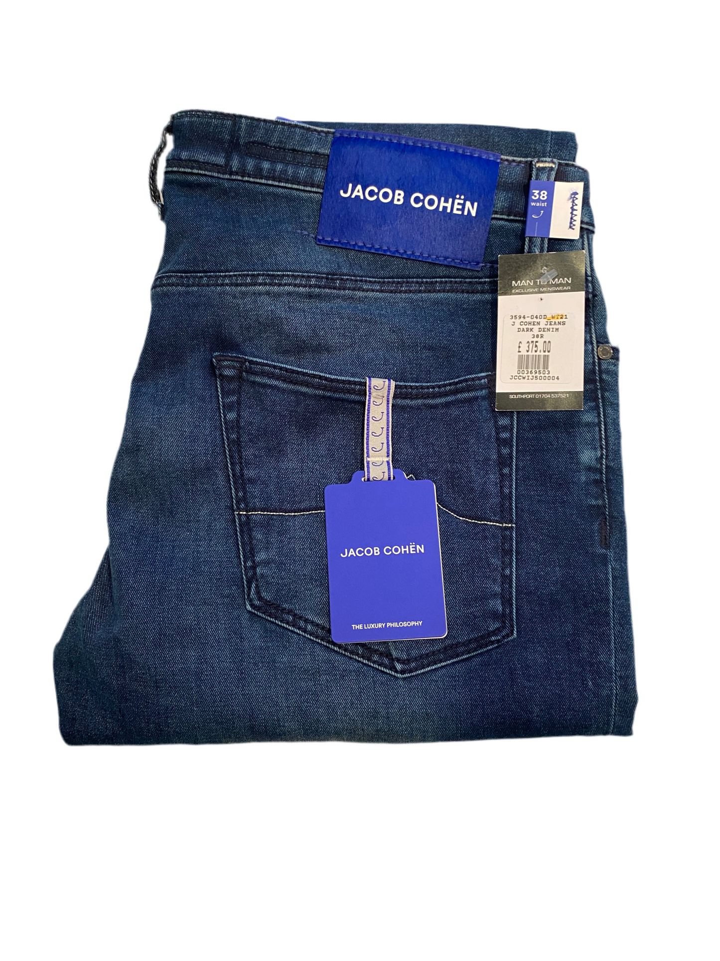 JACOB COHEN SKINNY FIT JEANS