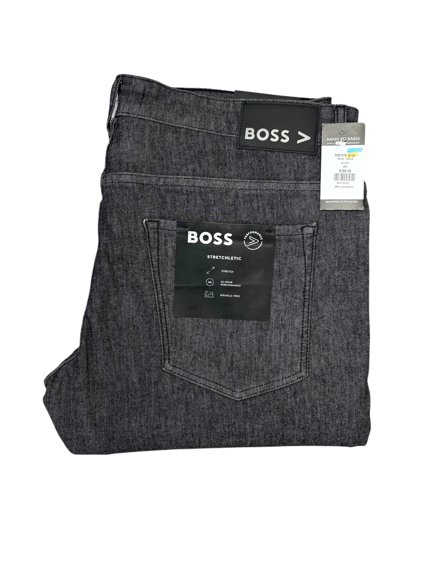 BOSS BLACK SLIM FIT JEANS
