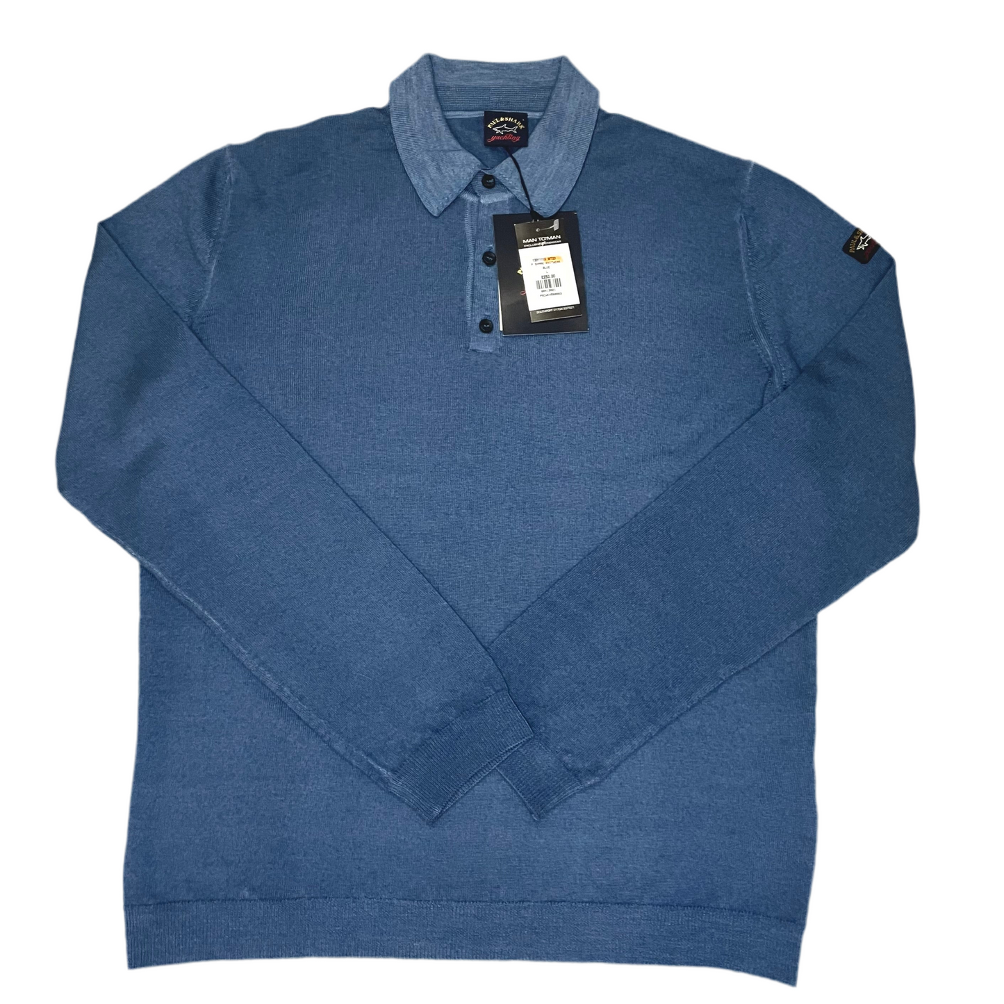 PAUL & SHARK 3 BUTTON KNITTED SWEATSHIRT