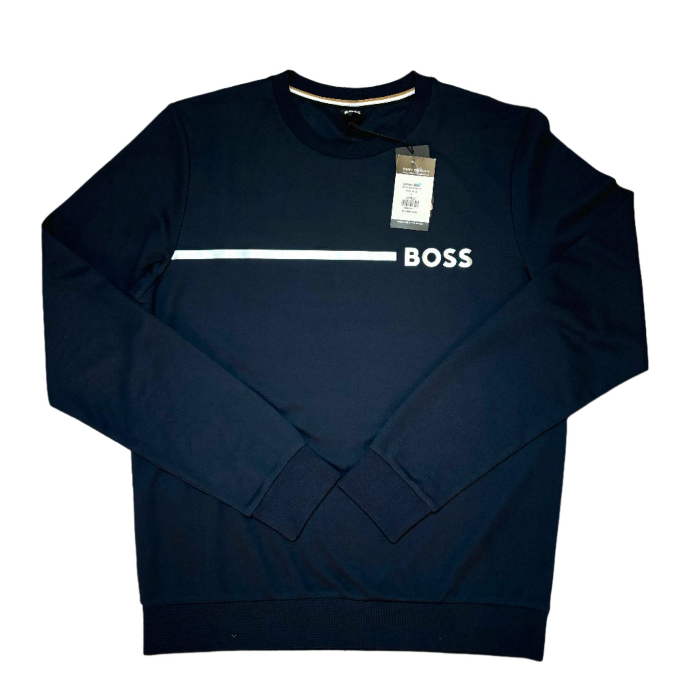 BOSS BLACK LOUNGEWEAR CREW NECK SWEATSHIRT