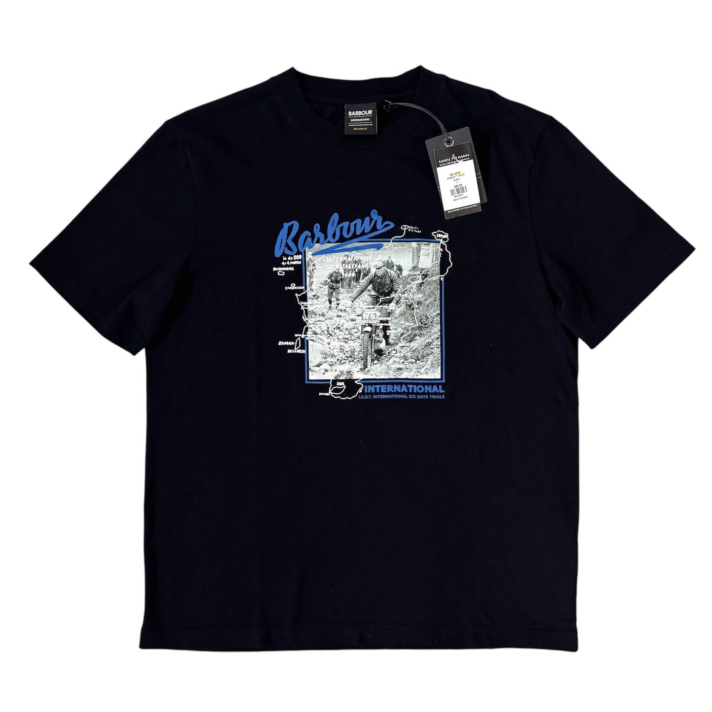 BARBOUR INTERNATIONAL RELAXED FIT T-SHIRT