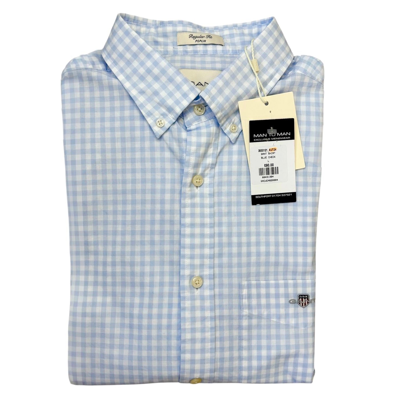GANT REGULAR FIT SHORT SLEEVE SHIRT