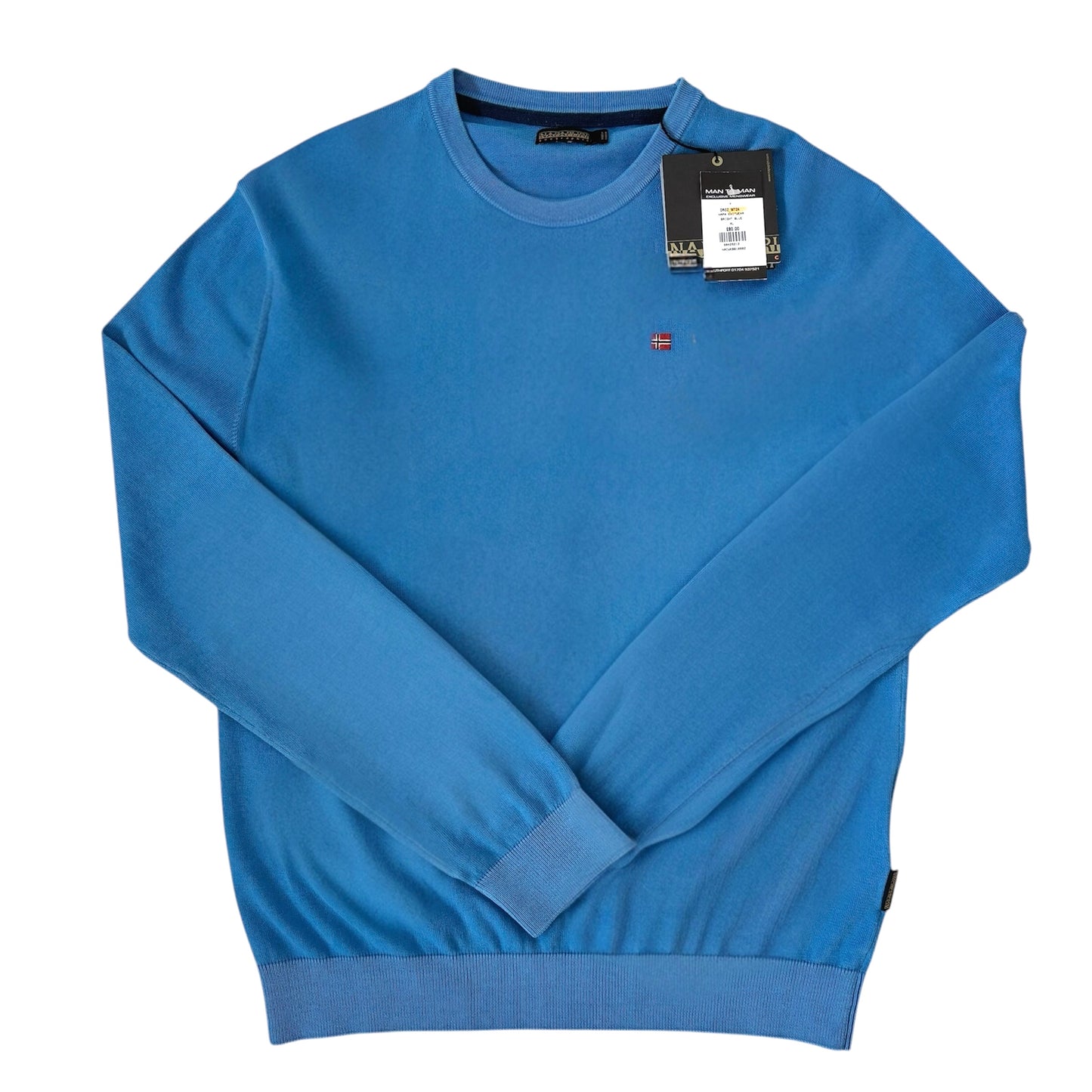 NAPAPIJRI CREW NECK KNITTED SWEATSHIRT