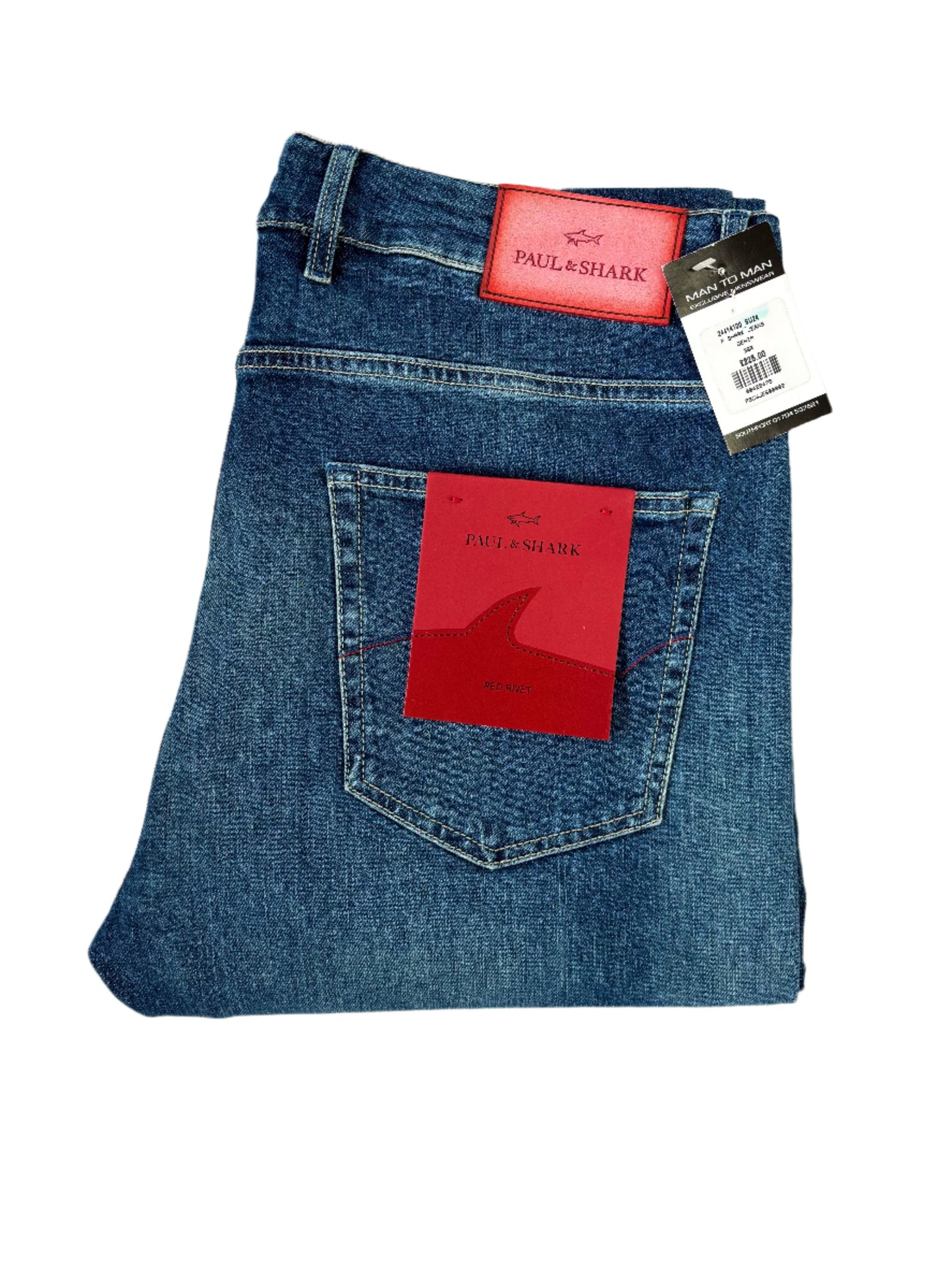 PAUL & SHARK TAPERED FIT JEANS