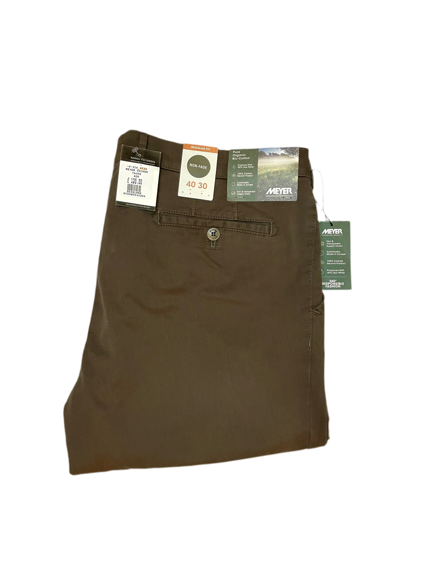 MEYER REGULAR FIT CHINOS