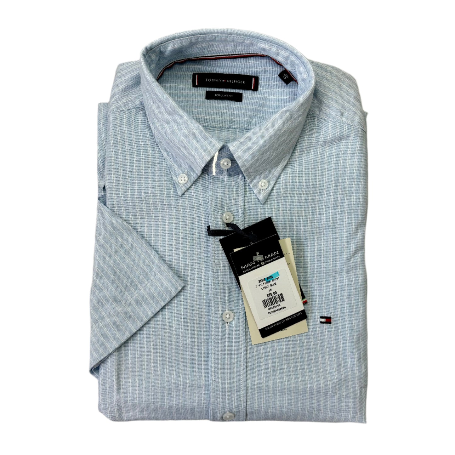 TOMMY HILFIGER REGULAR FIT SHORT SLEEVE SHIRT