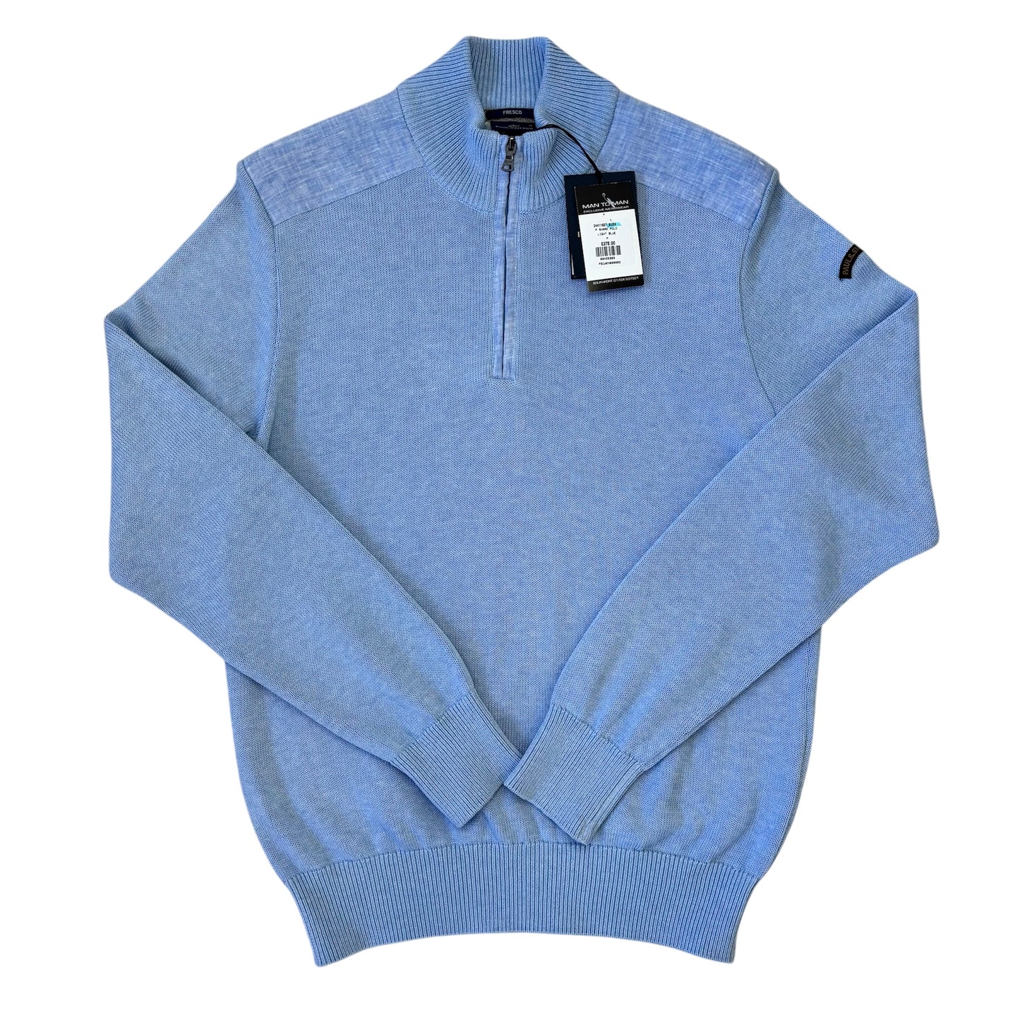 PAUL & SHARK 1/4 ZIP KNITTED SWEATSHIRT