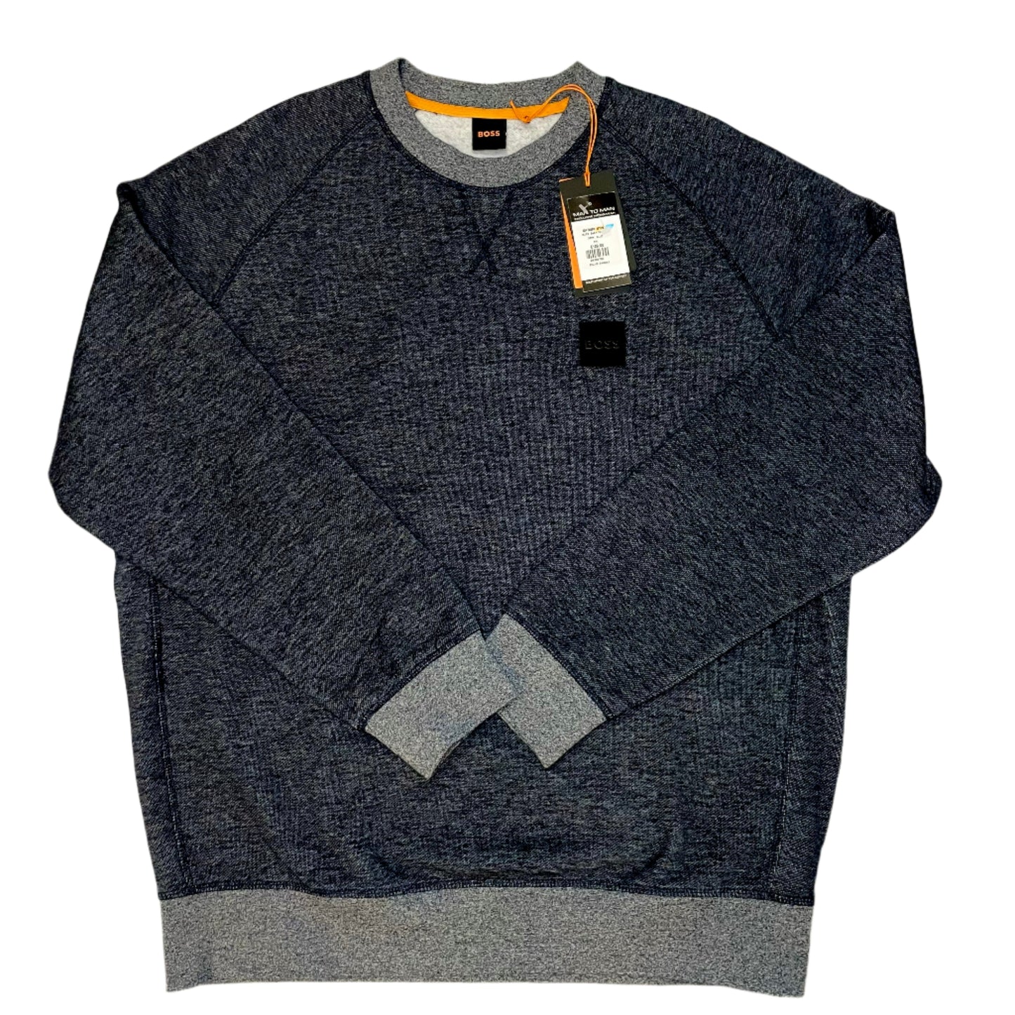 BOSS ORANGE CREW NECK SWEATSHIRT