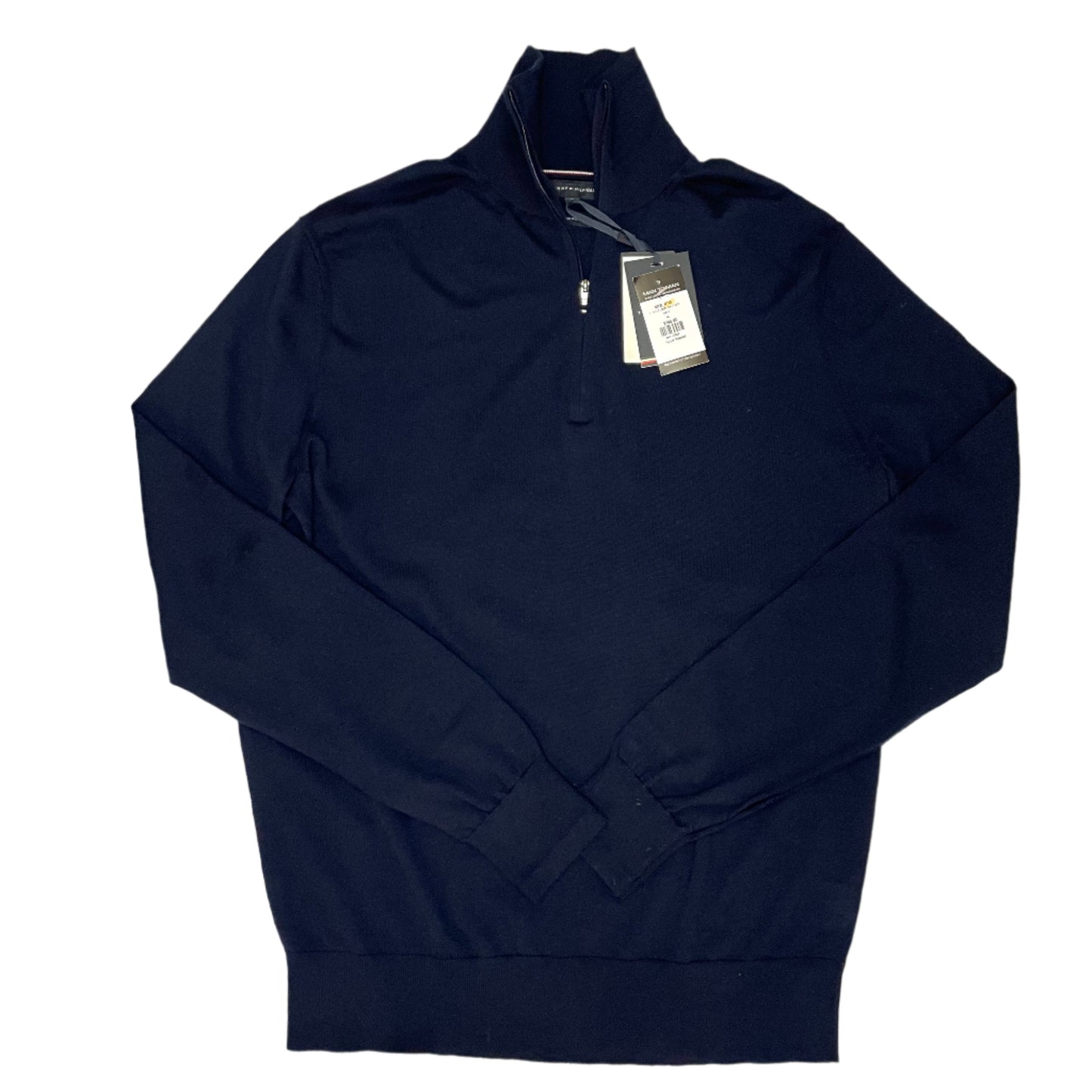TOMMY HILFIGER 1/4 ZIP KNITTED SWEATSHIRT