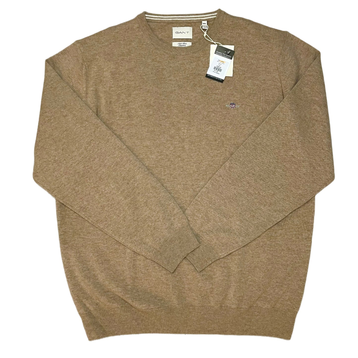 GANT CREW NECK KNITTED SWEATSHIRT