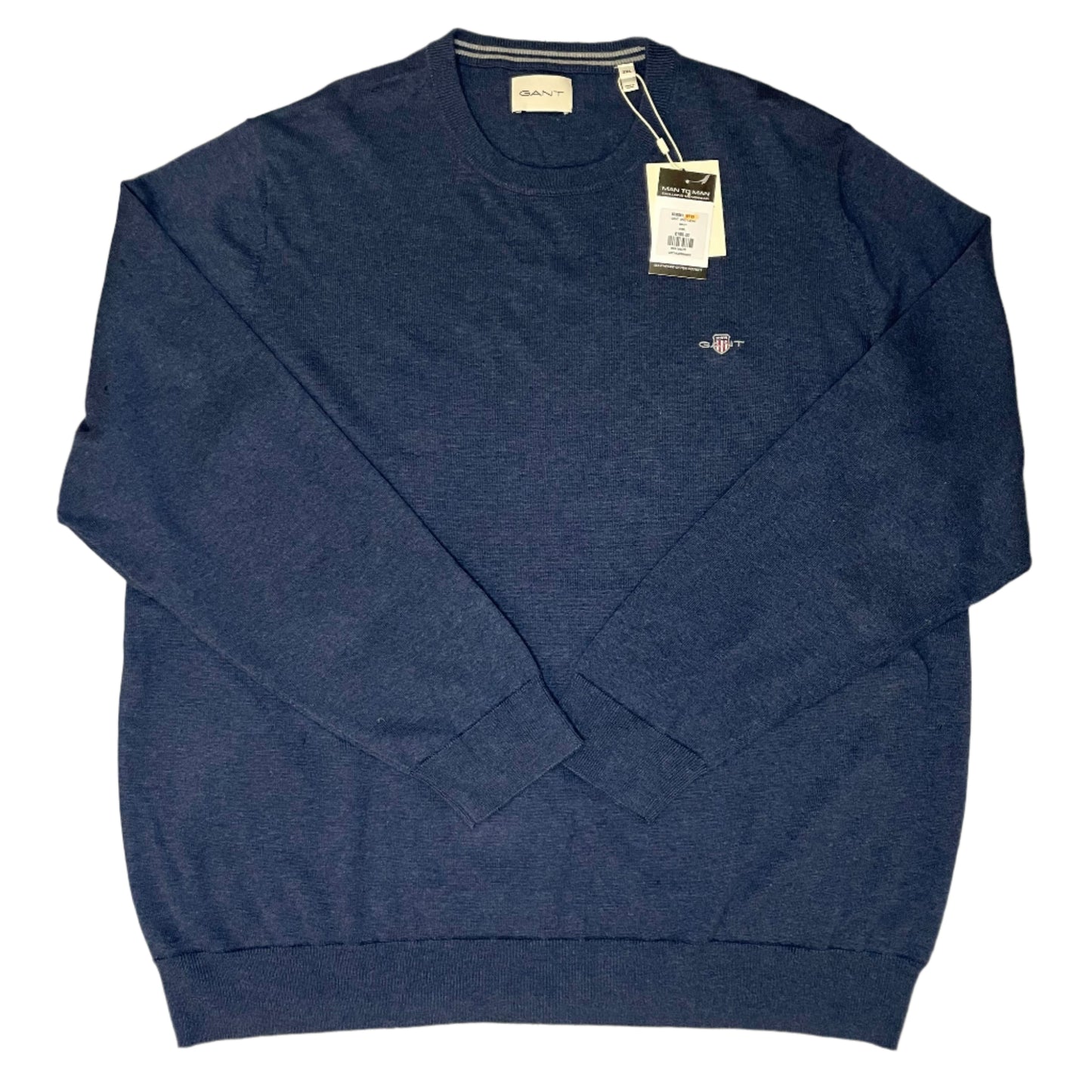 GANT CREW NECK KNITTED SWEATSHIRT