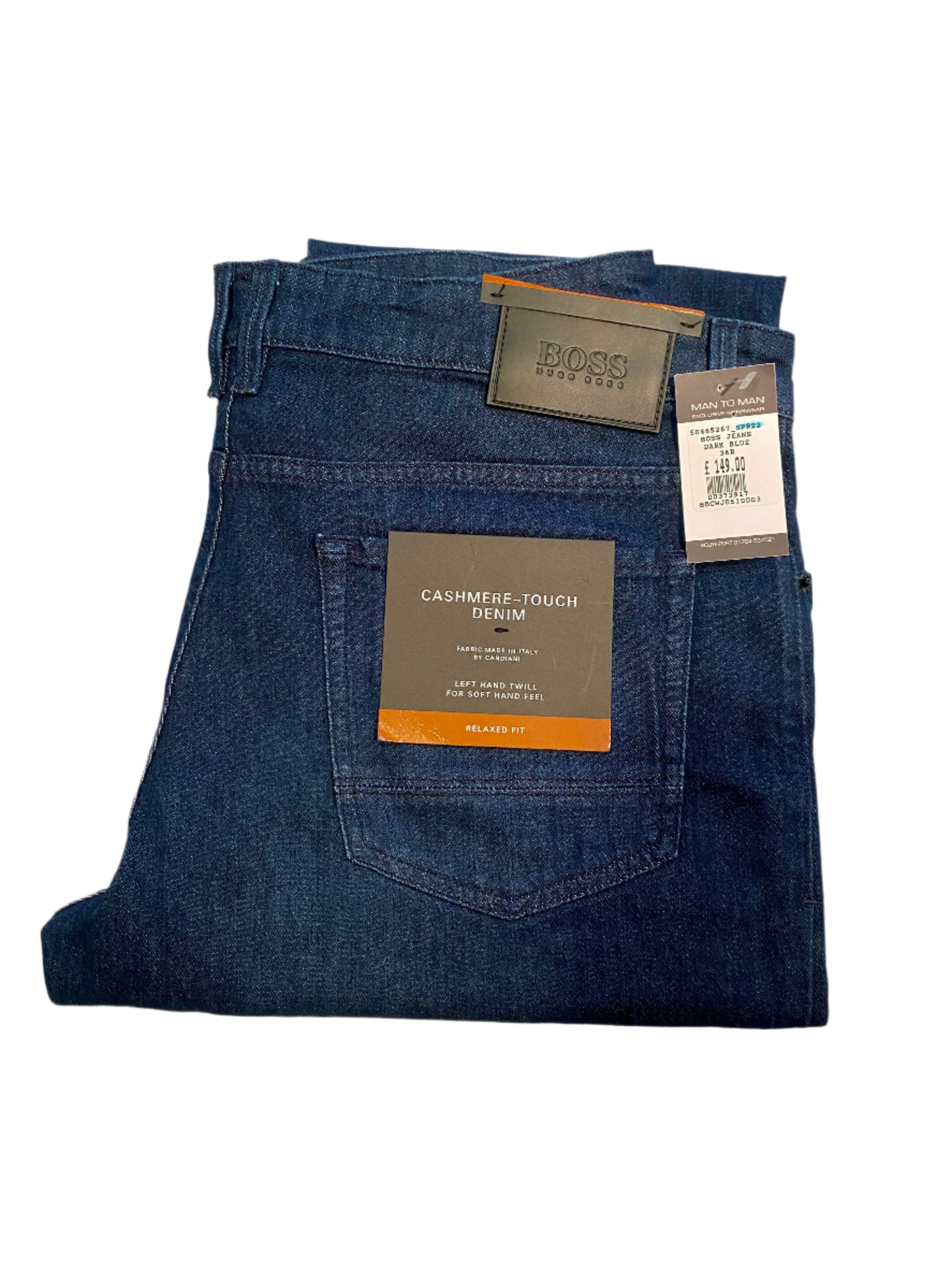 BOSS BLACK RELAXED FIT JEANS