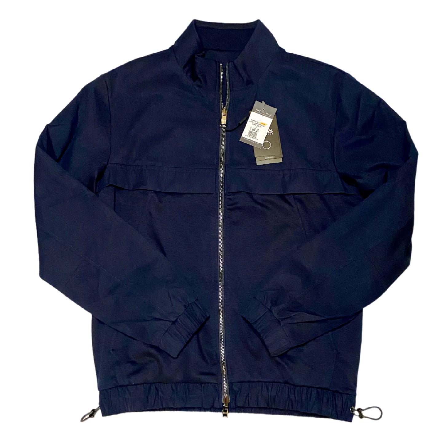 BOSS BLACK REVERSABLE FULL ZIP SWEATSHIRT JACKET