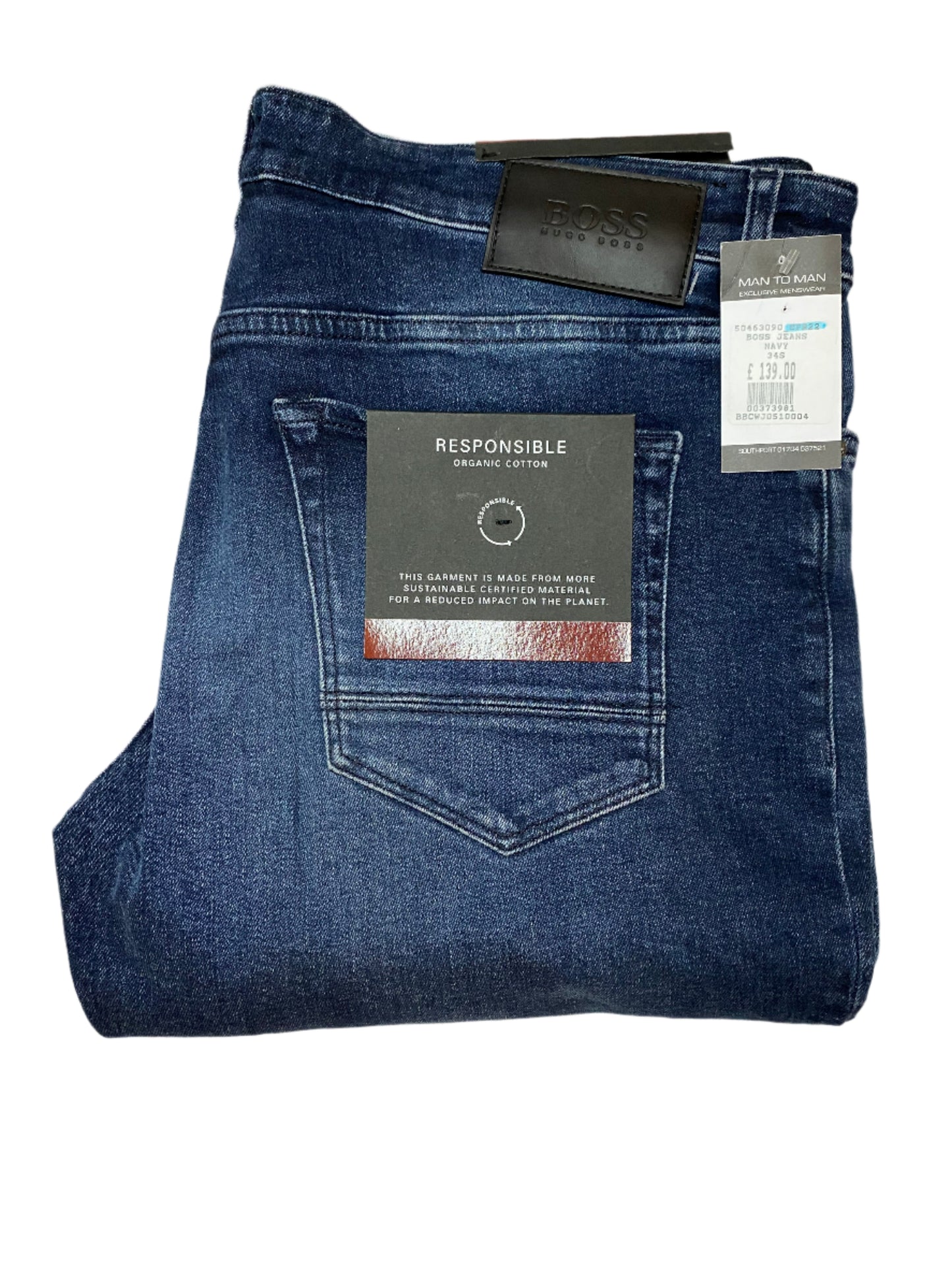 BOSS BLACK REGULAR FIT JEANS