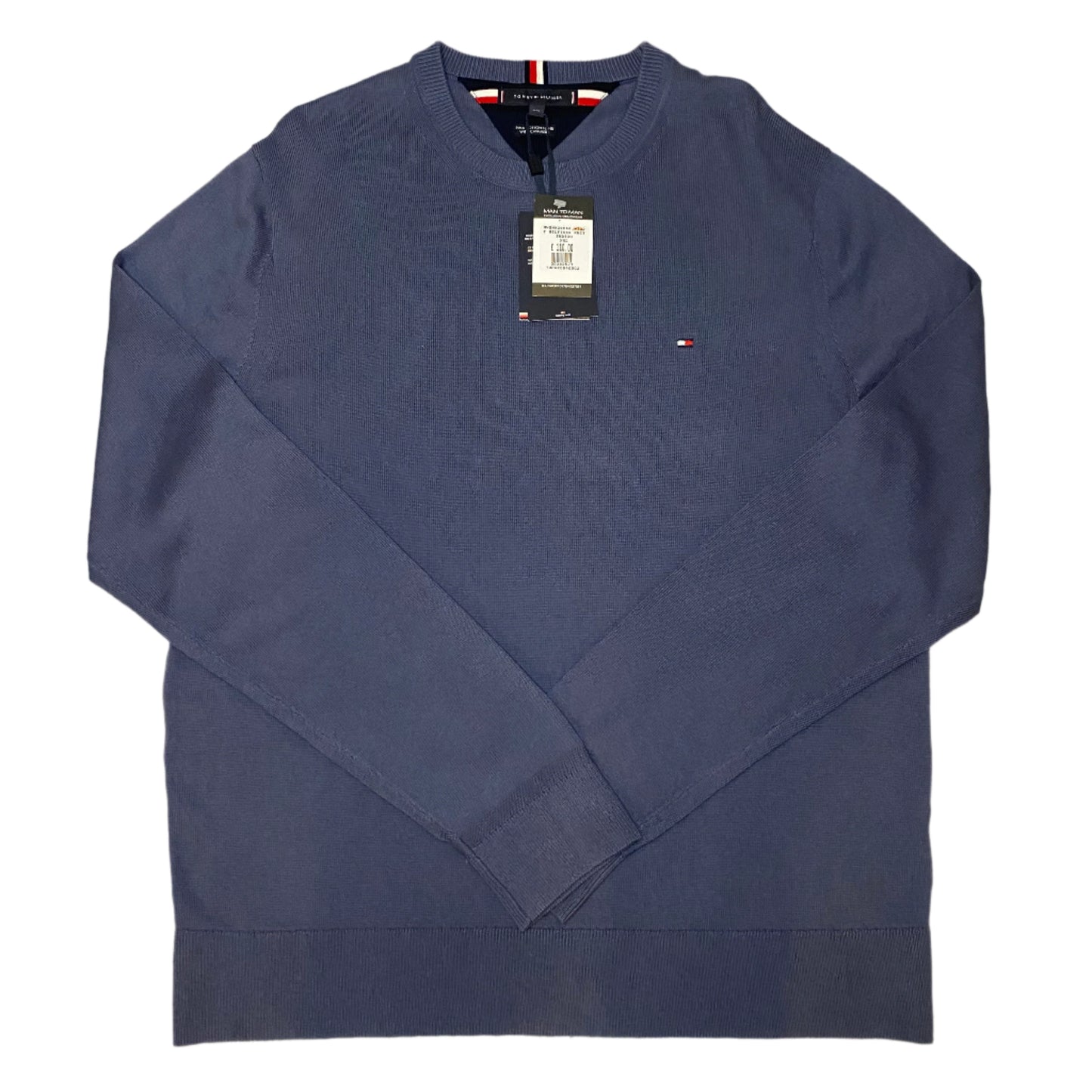 TOMMY HILFIGER CREW NECK KNITTED SWEATSHIRT