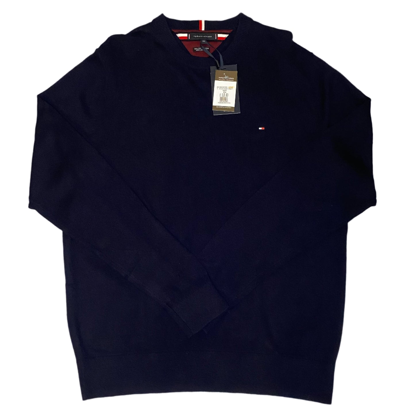 TOMMY HILFIGER CREW NECK KNITTED SWEATSHIRT