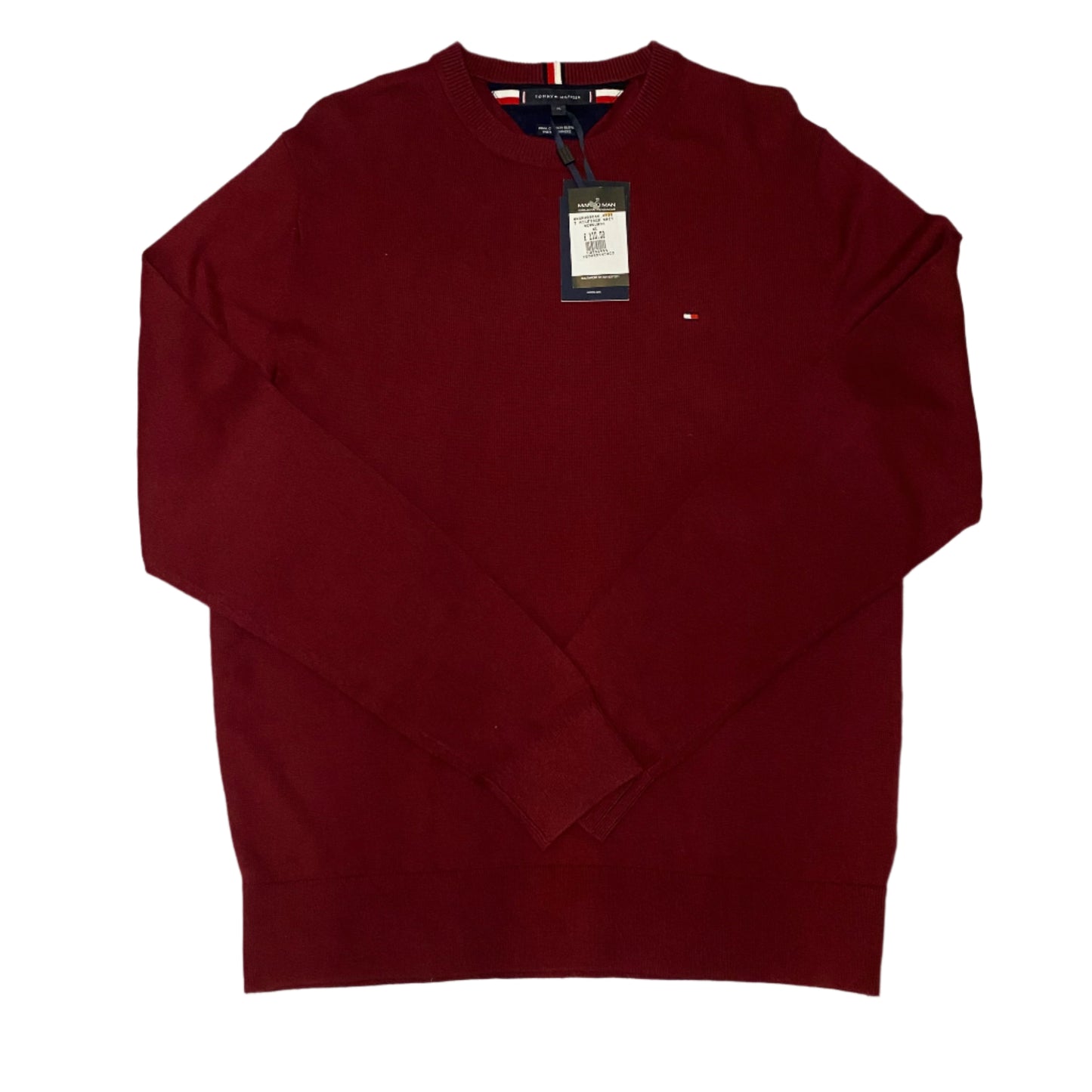 TOMMY HILFIGER CREW NECK KNITTED SWEATSHIRT