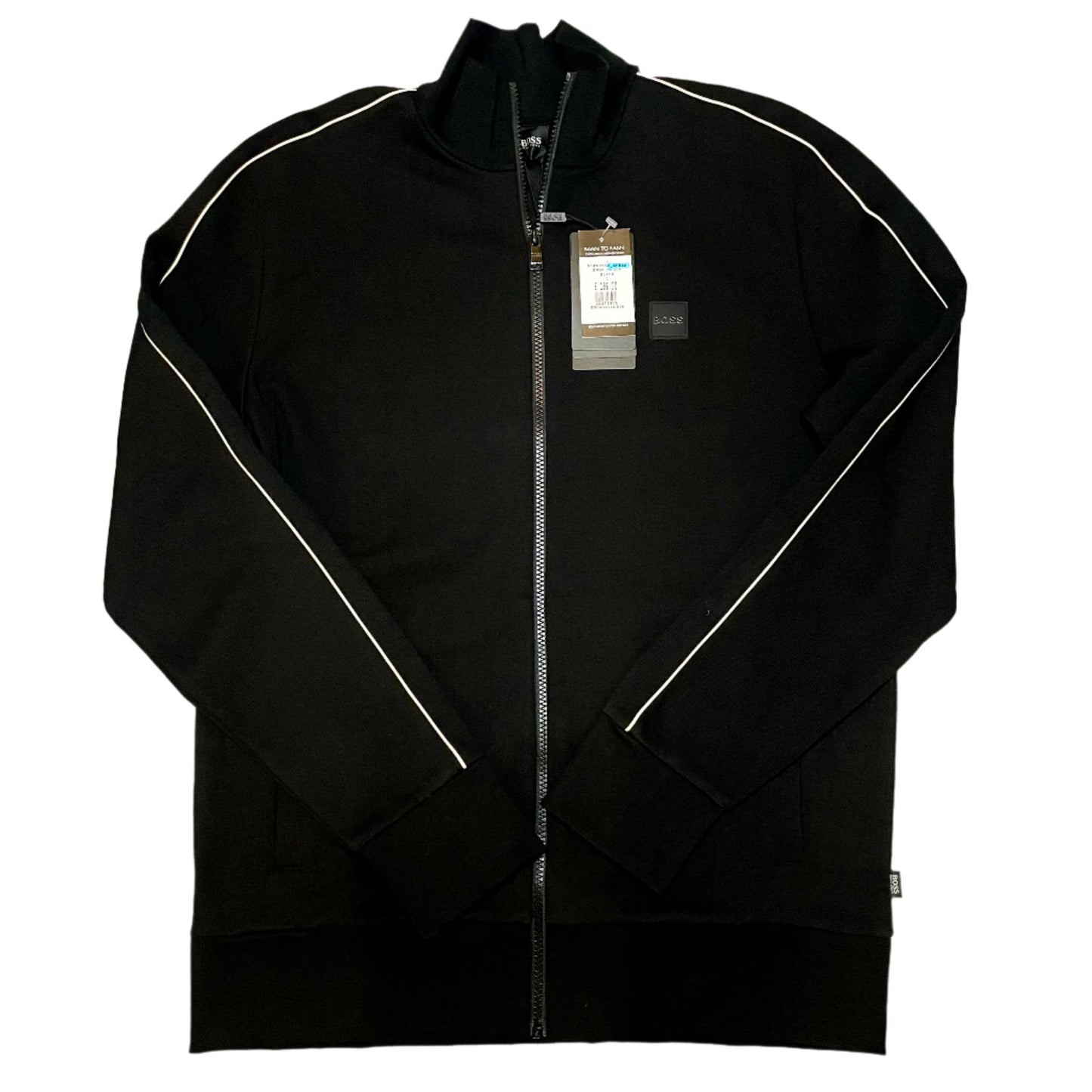 BOSS BLACK FULL ZIP SWEATSHIRT