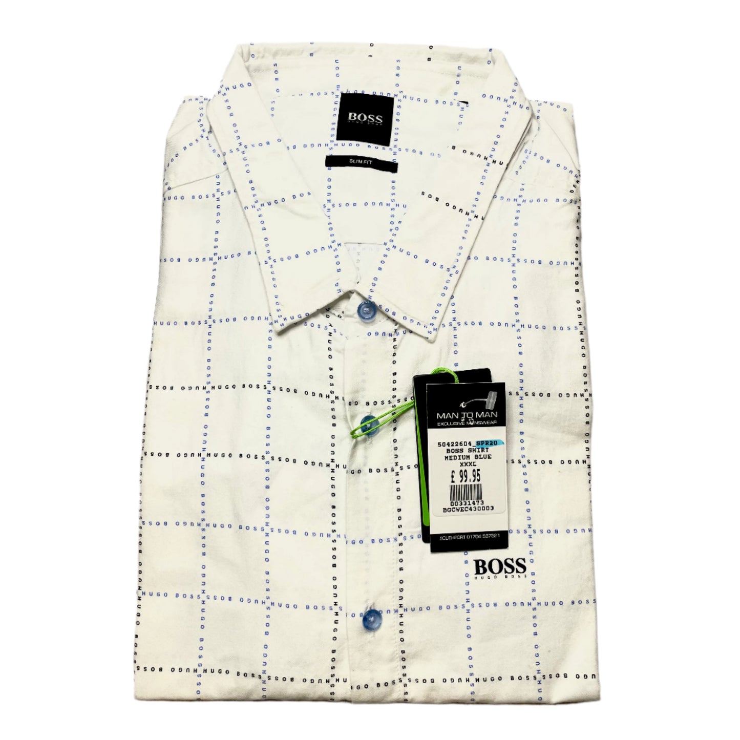 BOSS GREEN SLIM FIT LONG SLEEVE SHIRT