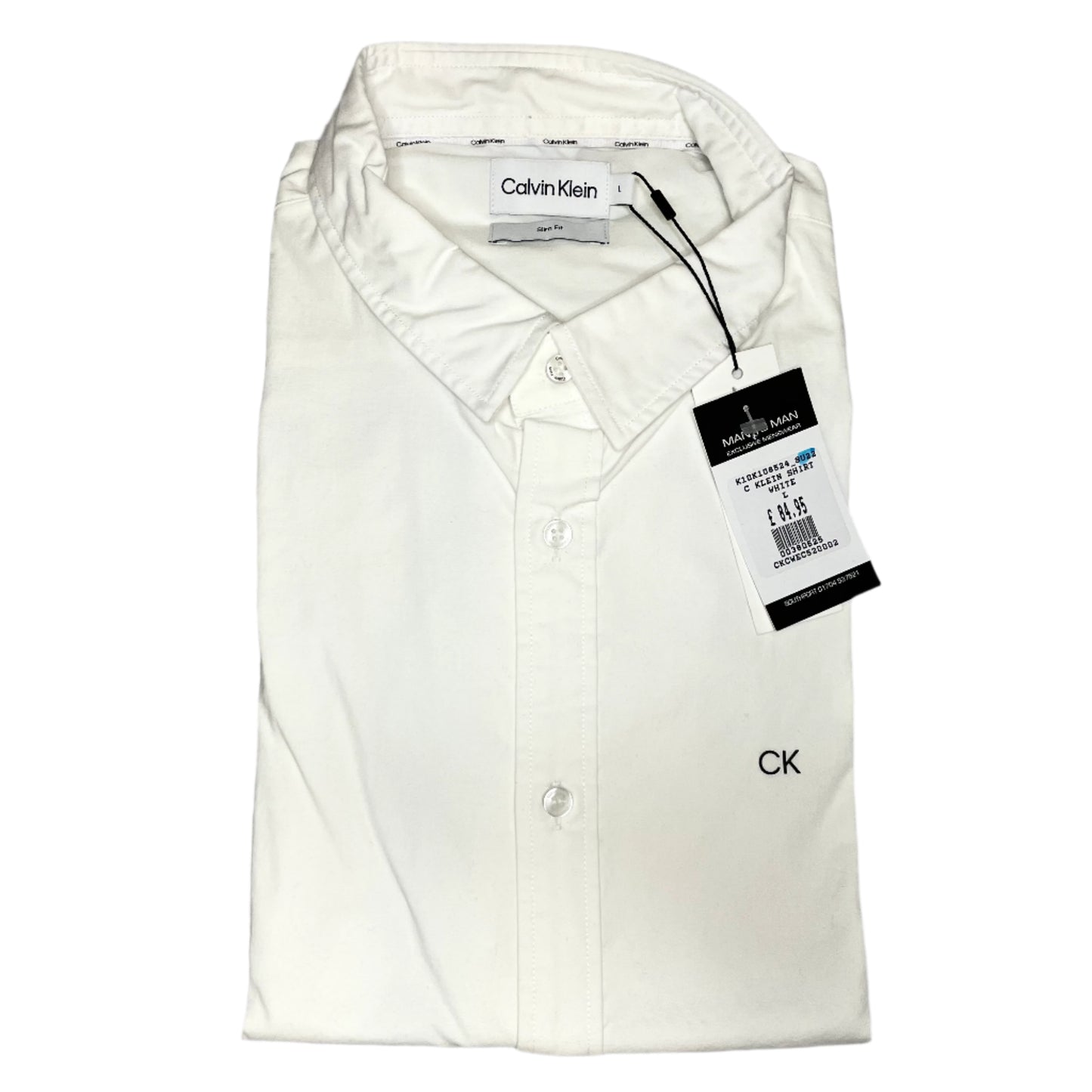 CALVIN KLEIN SLIM FIT LONG SLEEVE SHIRT