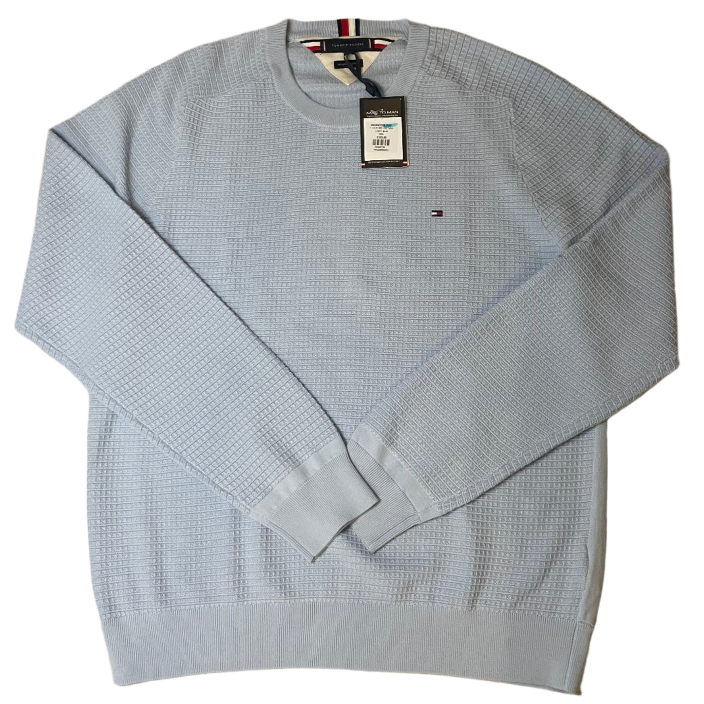 TOMMY HILFIGER CREW NECK KNITTED SWEATSHIRT