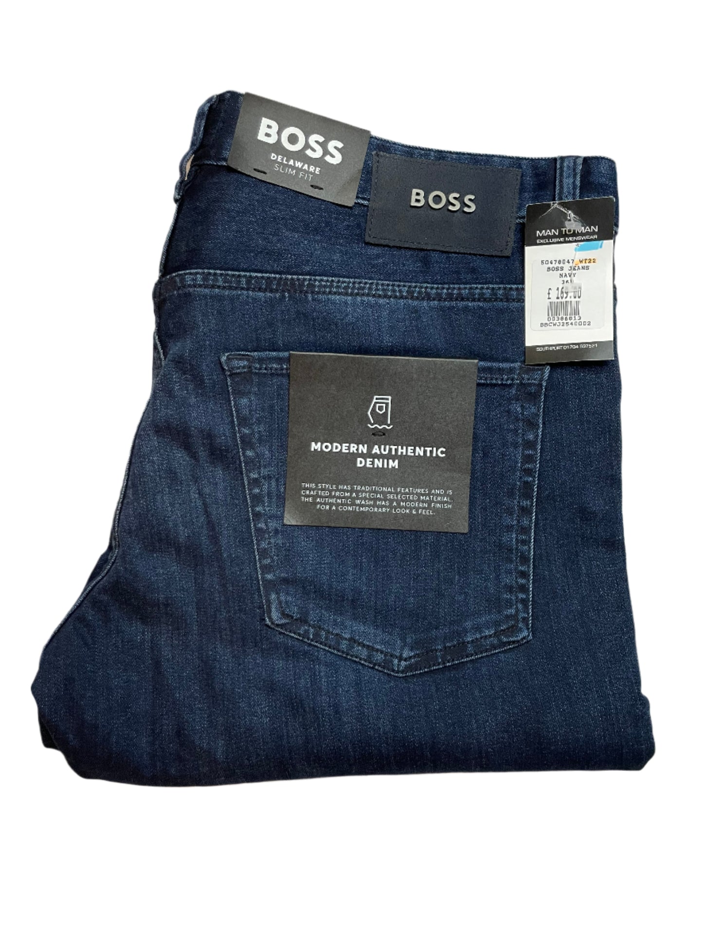 BOSS BLACK SLIM FIT JEANS