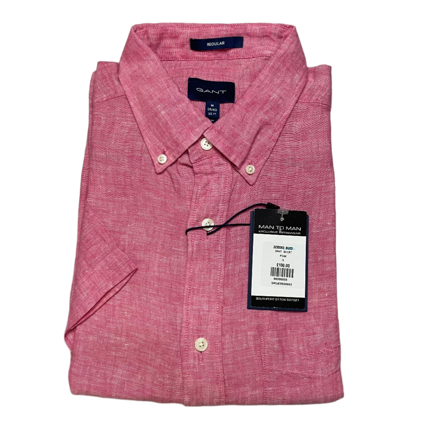 GANT REGULAR FIT SHORT SLEEVE SHIRT