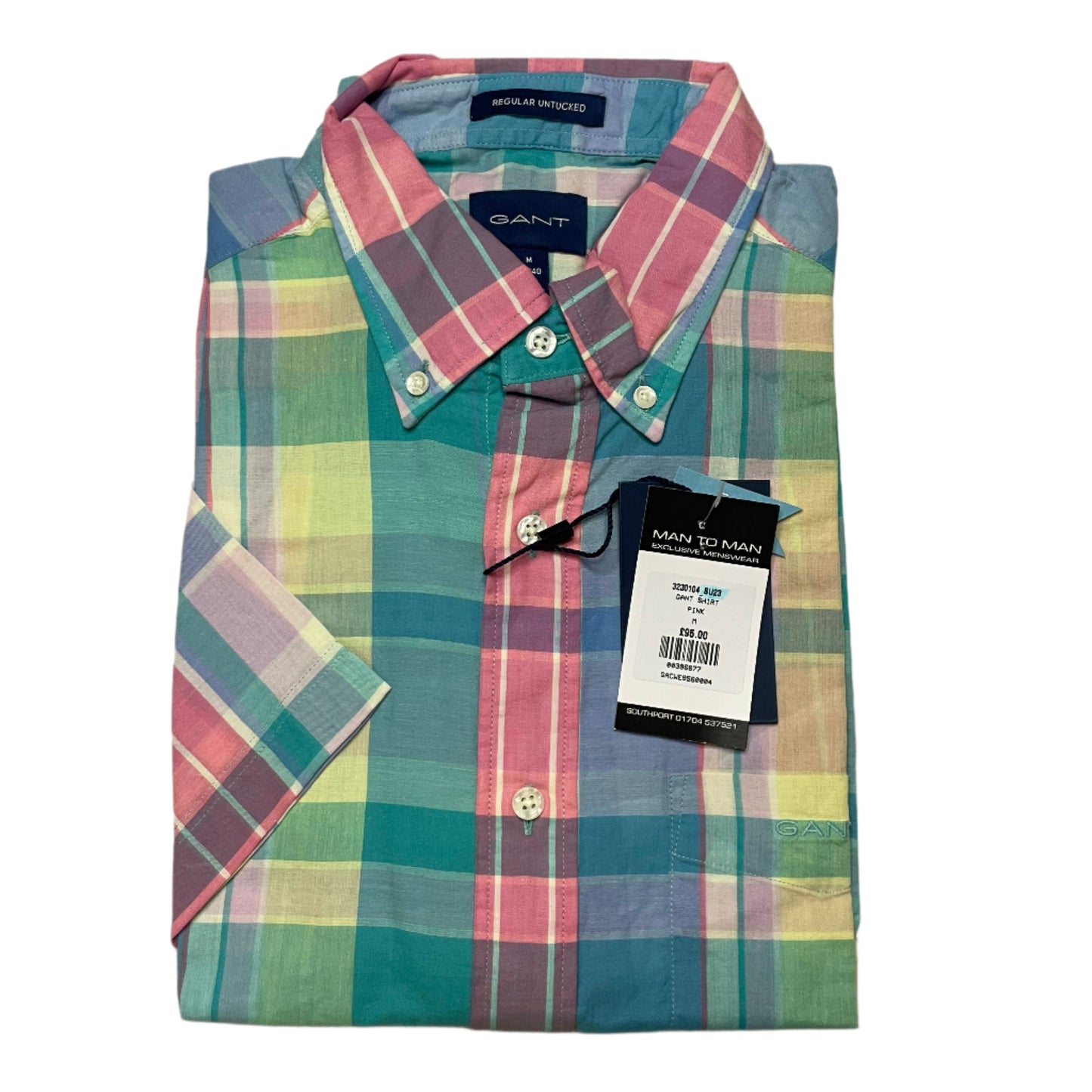 GANT REGULAR FIT SHORT SLEEVE SHIRT