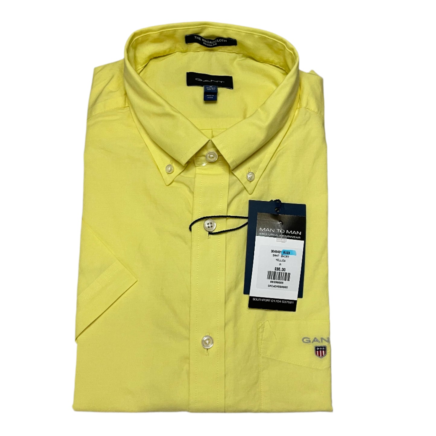 GANT REGULAR FIT SHORT SLEEVE SHIRT