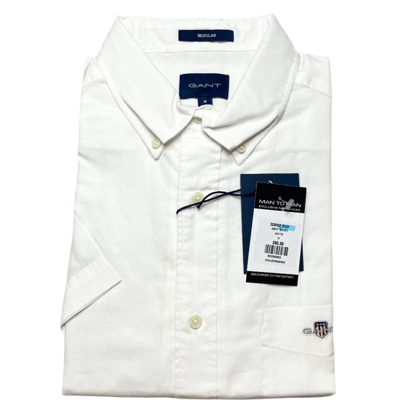 GANT REGULAR FIT SHORT SLEEVE SHIRT