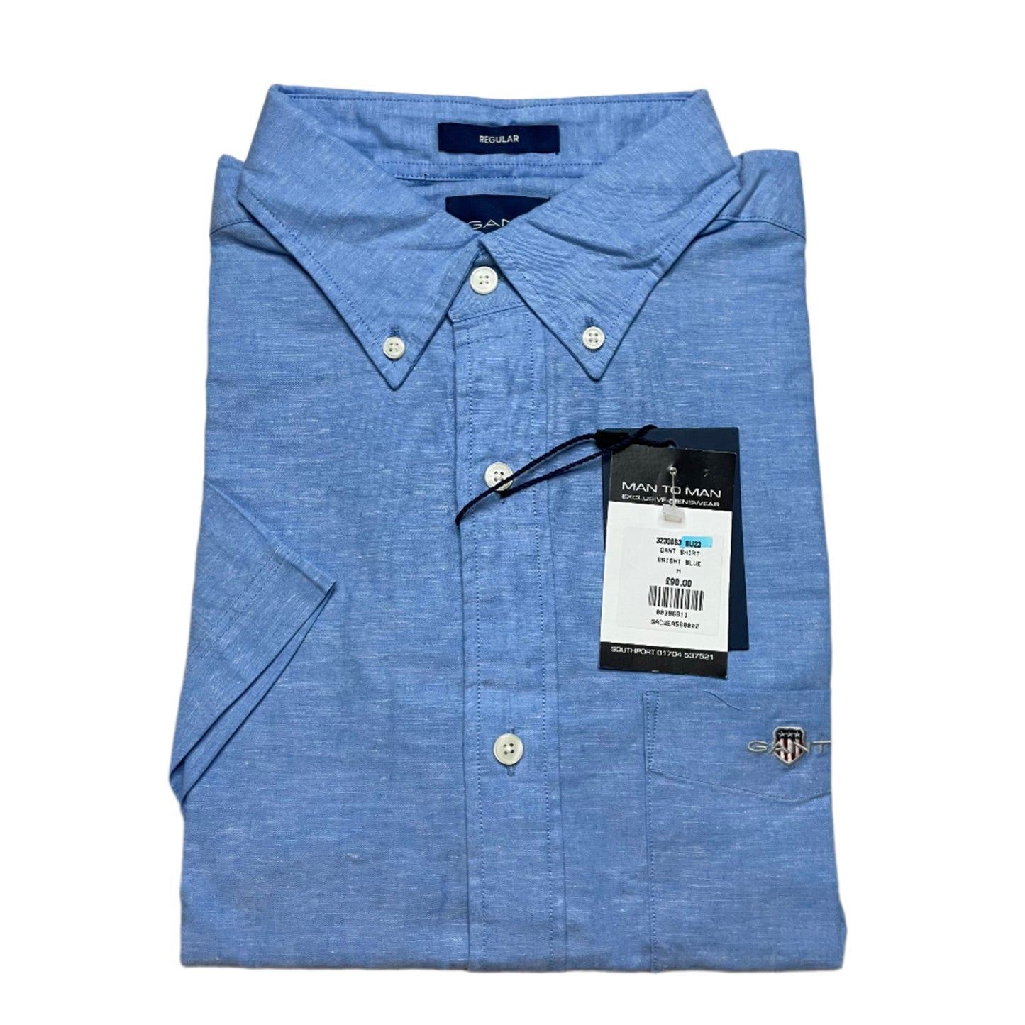 GANT REGULAR FIT SHORT SLEEVE SHIRT