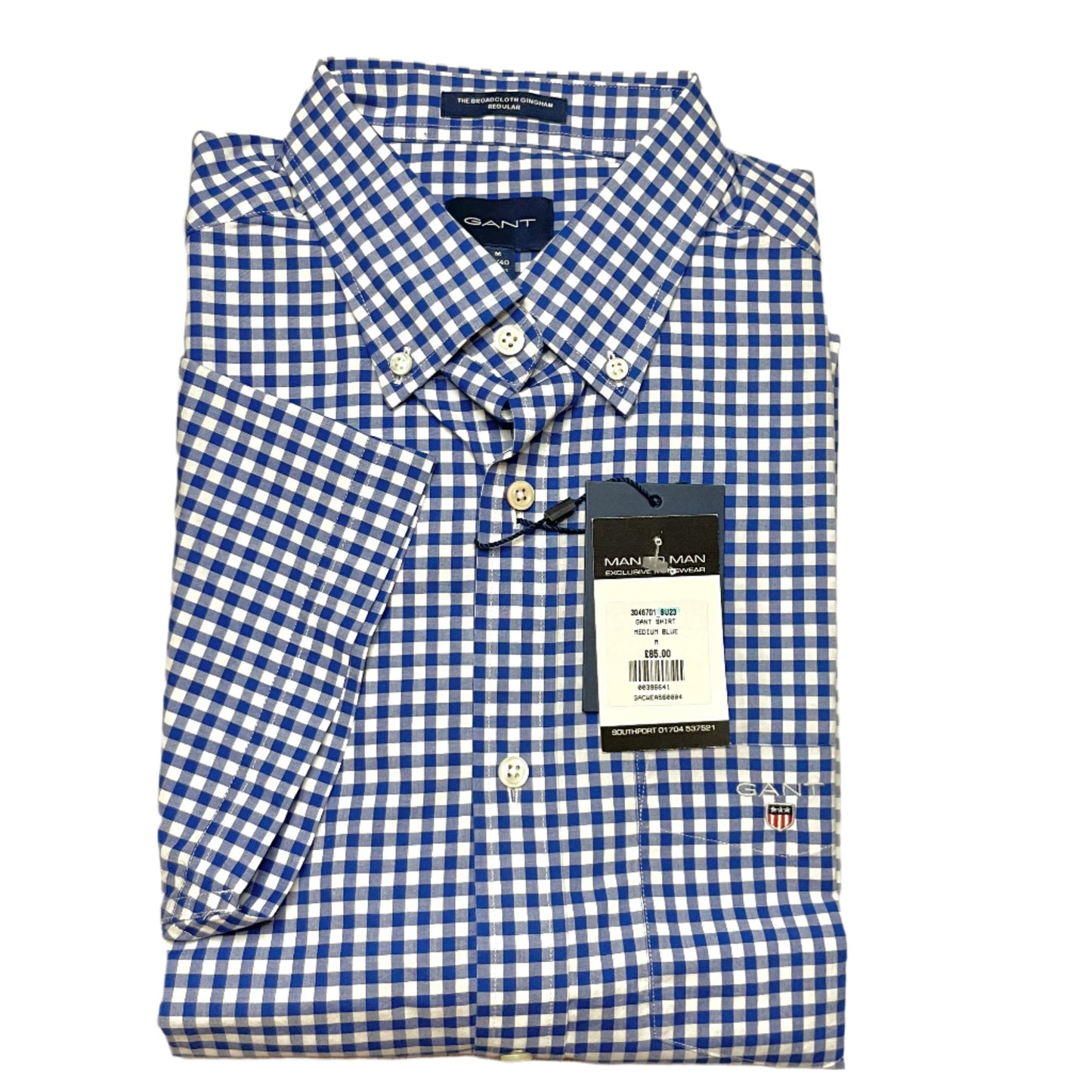 GANT REGULAR FIT SHORT SLEEVE SHIRT