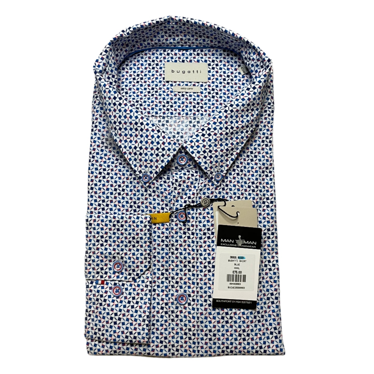 BUGATTI REGULAR FIT LONG SLEEVE SHIRT