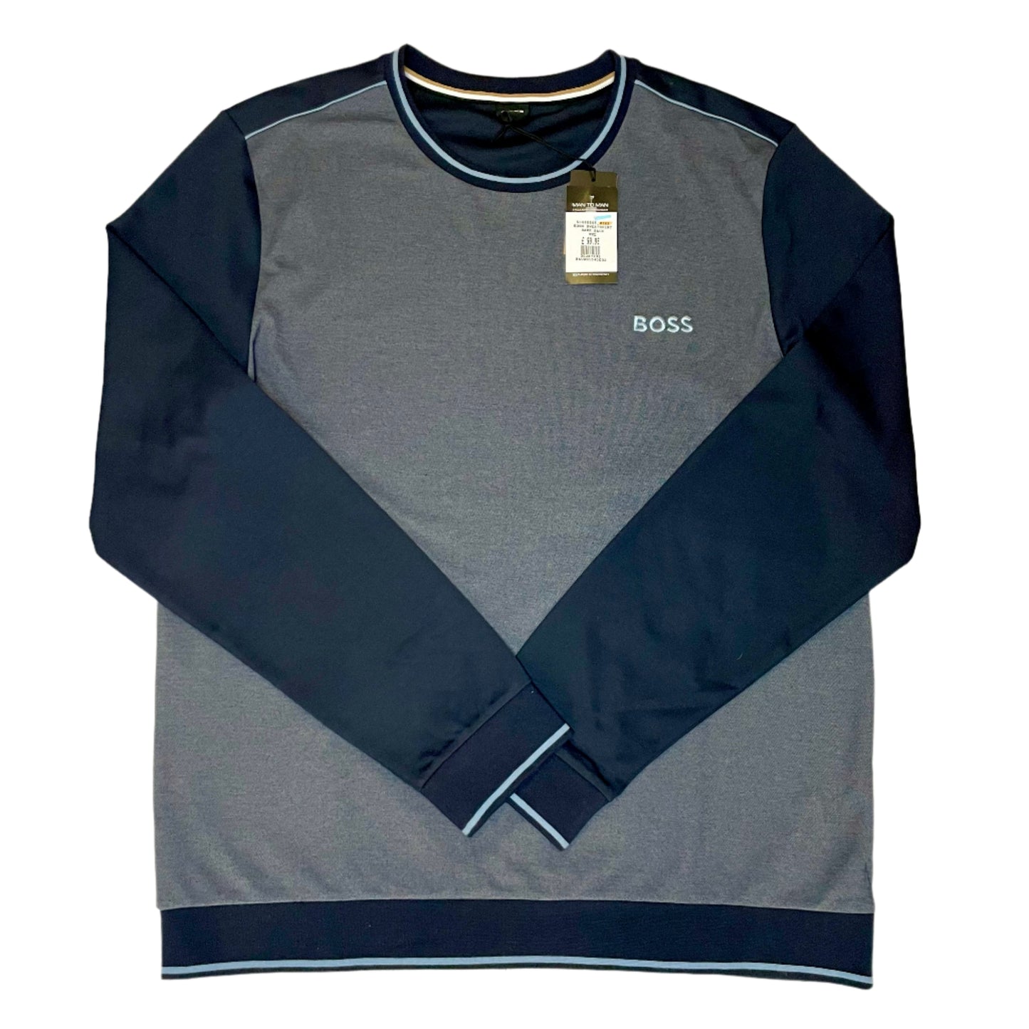 BOSS BLACK LOUNGEWEAR CREW NECK SWEATSHIRT