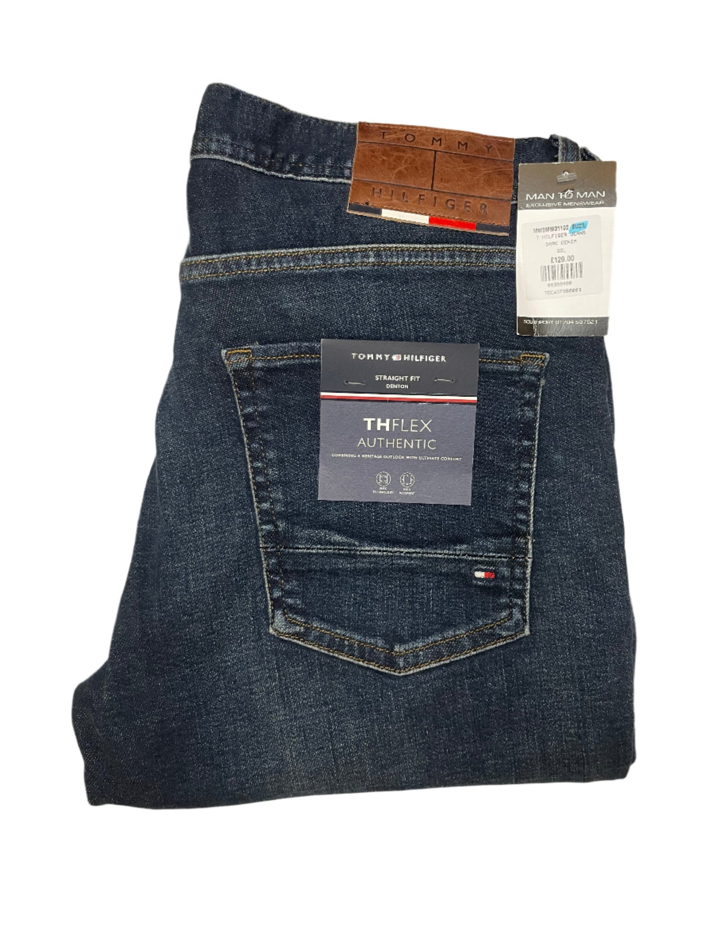 TOMMY HILFIGER STRAIGHT LEG JEANS