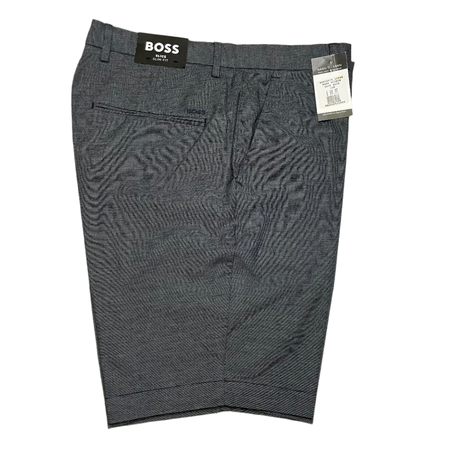 BOSS BLACK SLIM FIT TAILORED SHORTS