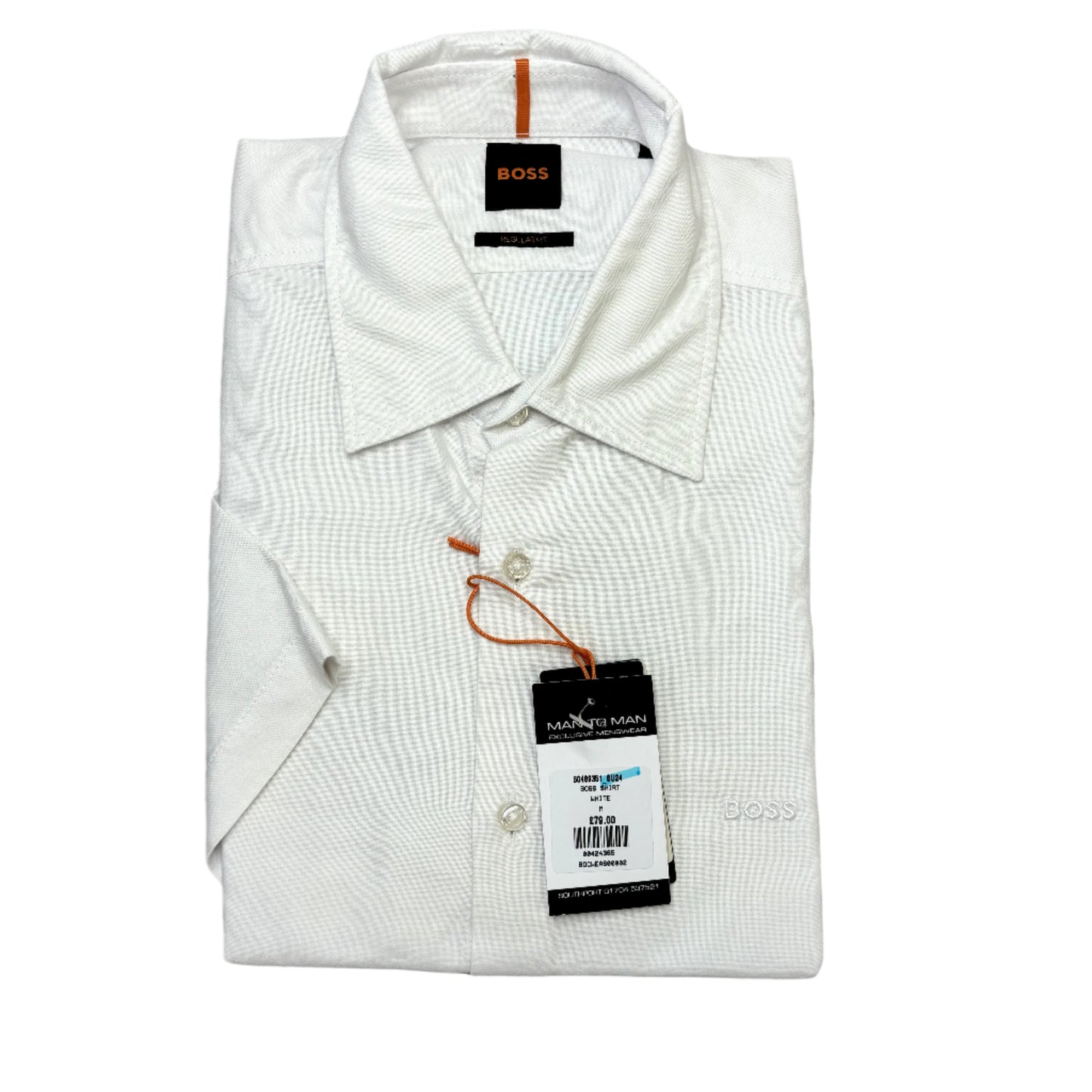 BOSS ORANGE REGULAR FIT SHORT SLEEVE SHIRT