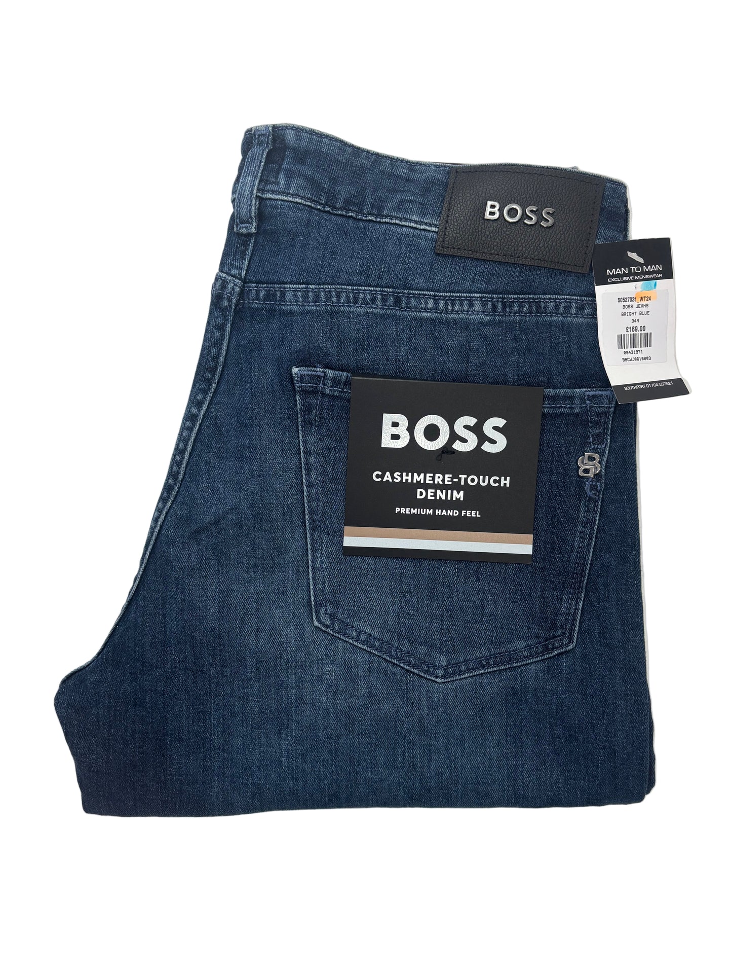 BOSS BLACK REGULAR FIT JEANS