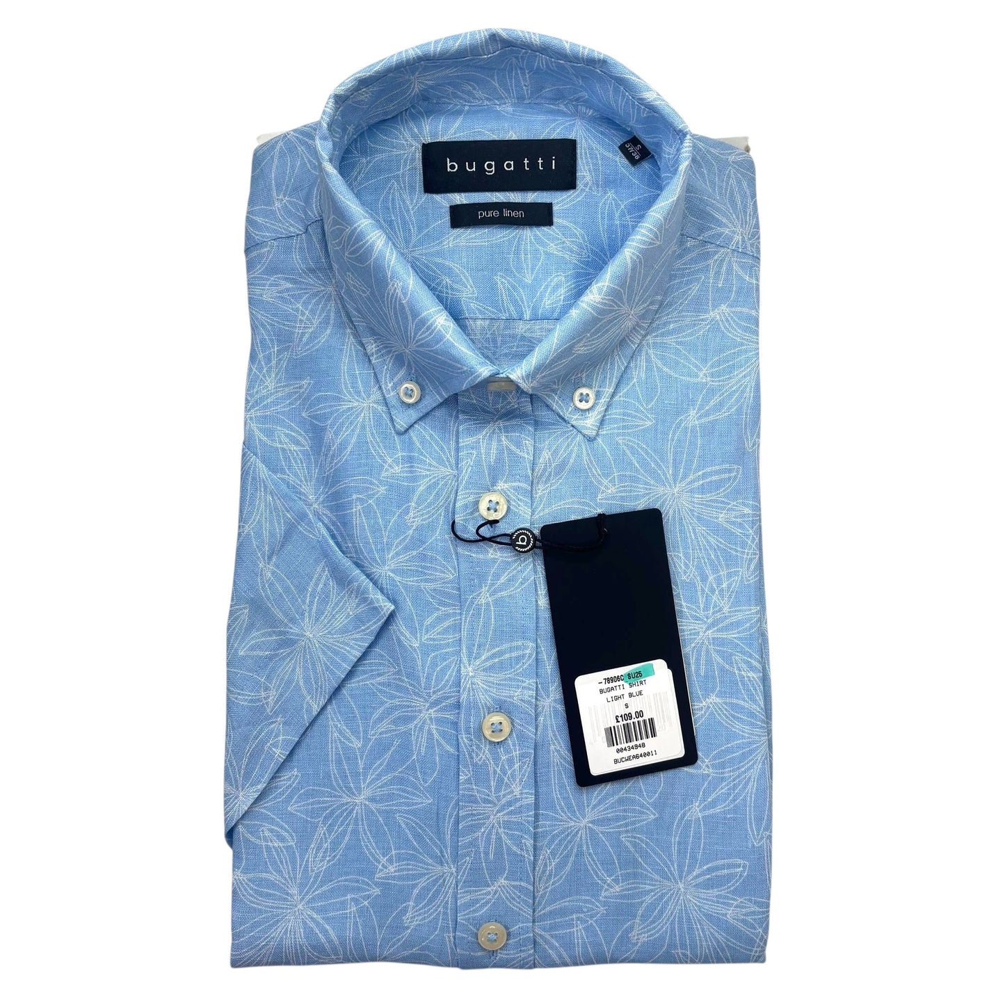 BUGATTI REGULAR FIT SHORT SLEEVE SHIRT