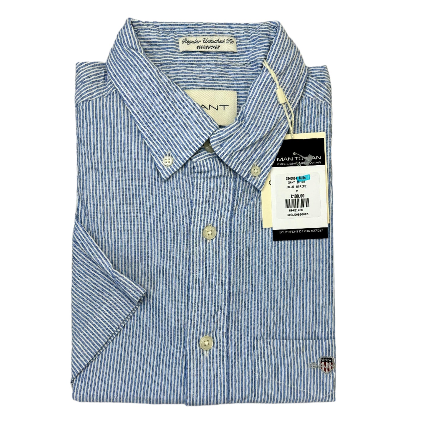 GANT REGULAR FIT SHORT SLEEVE SHIRT